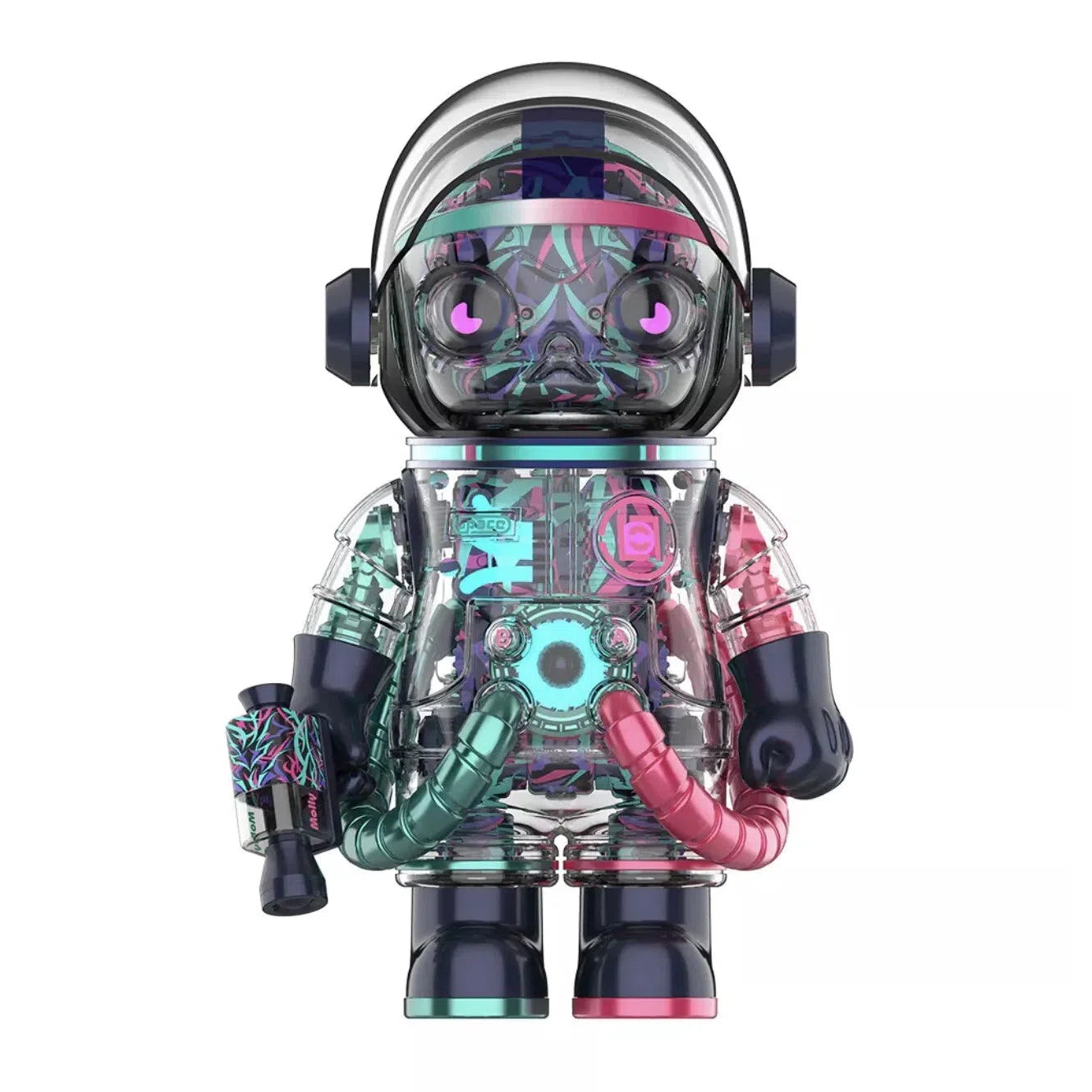 Pop Mart x CLOT Mega Space Molly Magenta Alinegra 400% Collectible Vinyl Figure - Limited Edition Art Toy for Display & Decoration | Perfect for Home, Office & Gifts