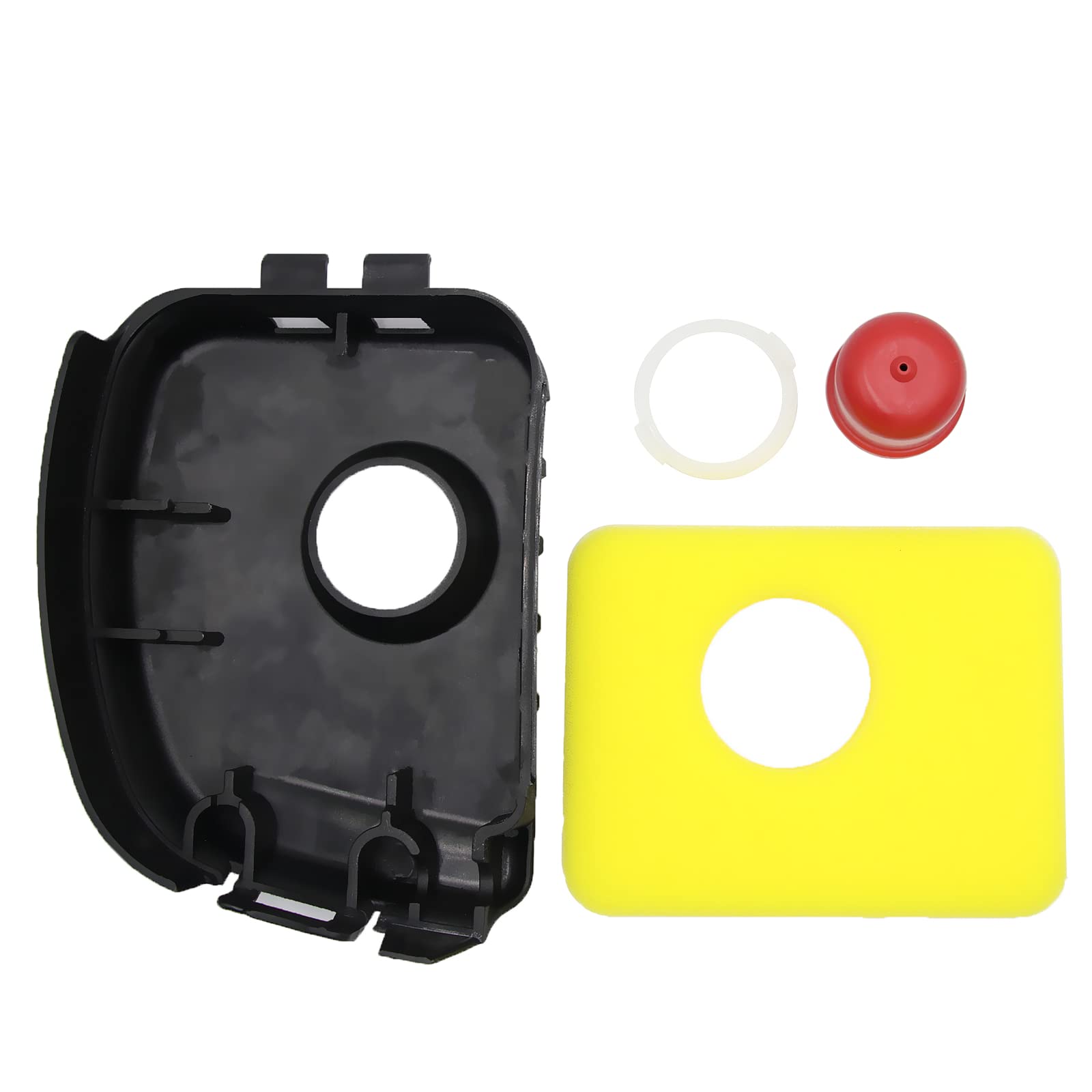 595660 & 799579 Air Cleaner Cover with Foam Filter + 594281 Primer Bulb Replacement Kit for Lawn Mowers - 1 Pack - Perfect for Small Engine Maintenance & Tune-Ups