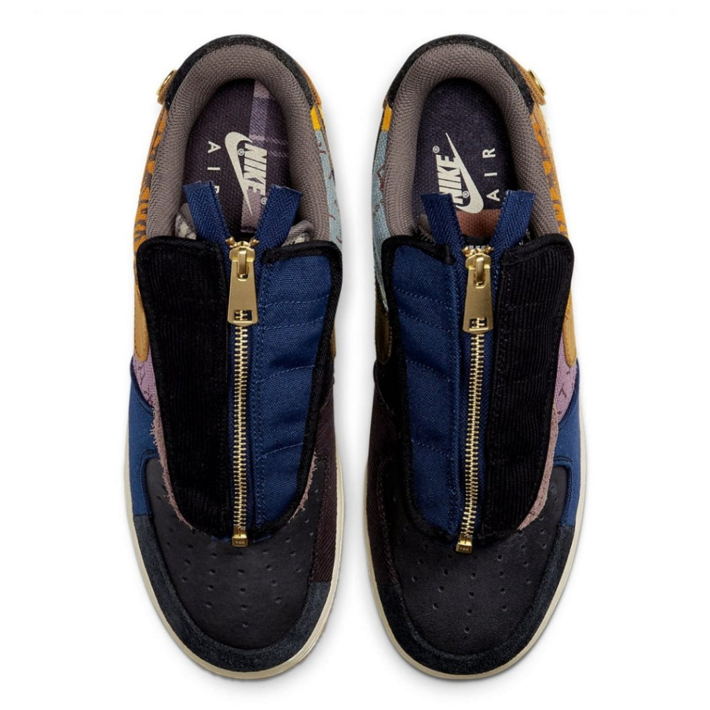 Travis Scott x Nike Air Force 1 Low 'Cactus Jack' Sneakers - Limited Edition Retro Basketball Shoes for Men & Women | Perfect for Streetwear, Sneaker Collection & Casual Outfits