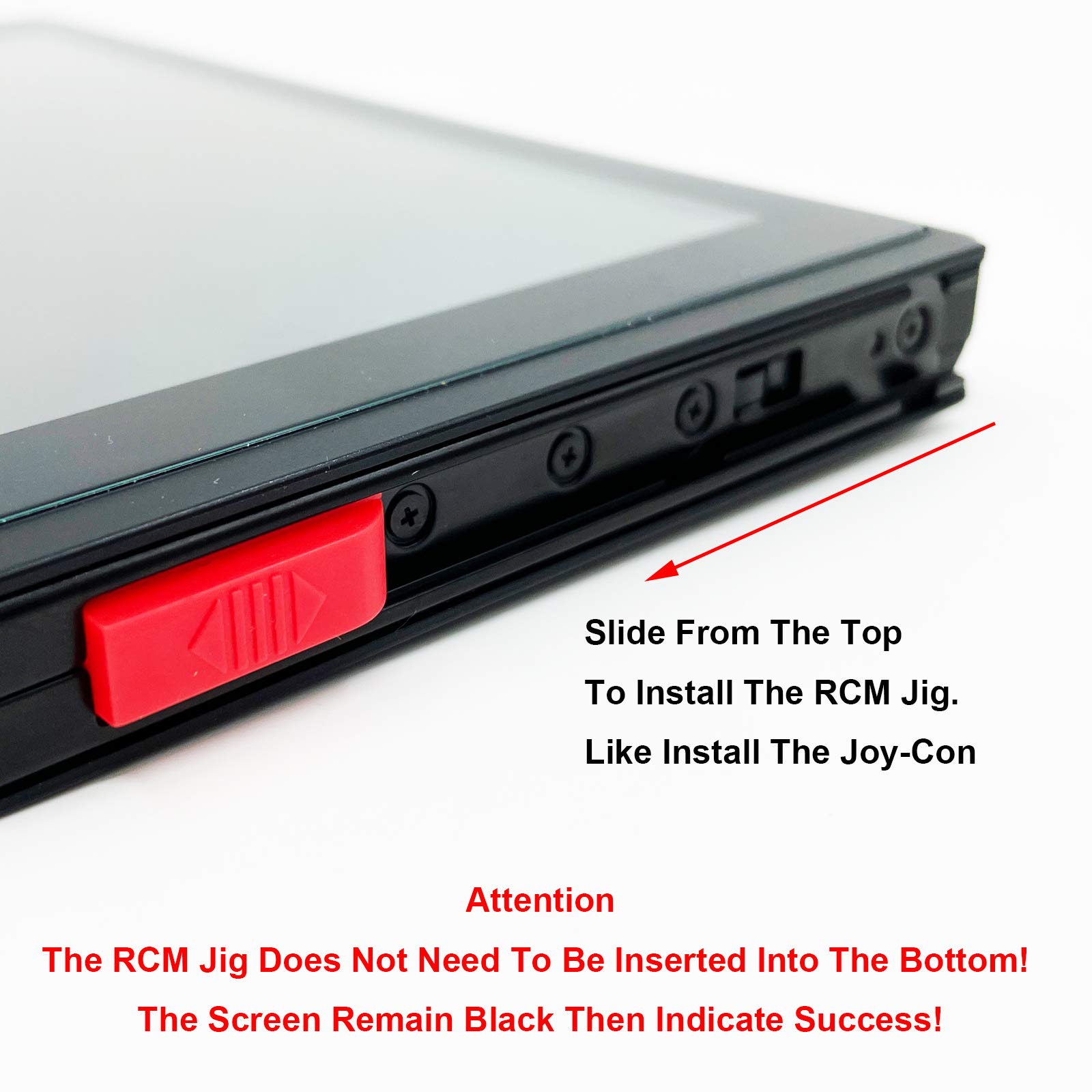 Premium RCM Jig for Nintendo Switch - EMiEN RCM Clip Short Connector Tool for NS Recovery Mode | Perfect for Homebrew, Jailbreak & System Recovery