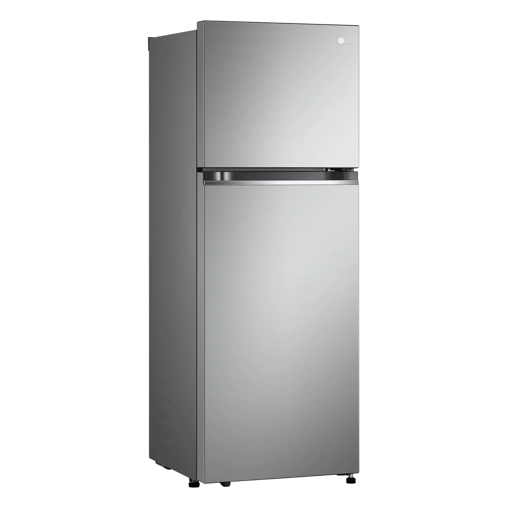 LG 243L Top Mount Refrigerator GT 1S - Stainless Steel Finish | Energy Efficient Freezer for Home & Kitchen | Perfect for Apartments, Dorms & Small Spaces