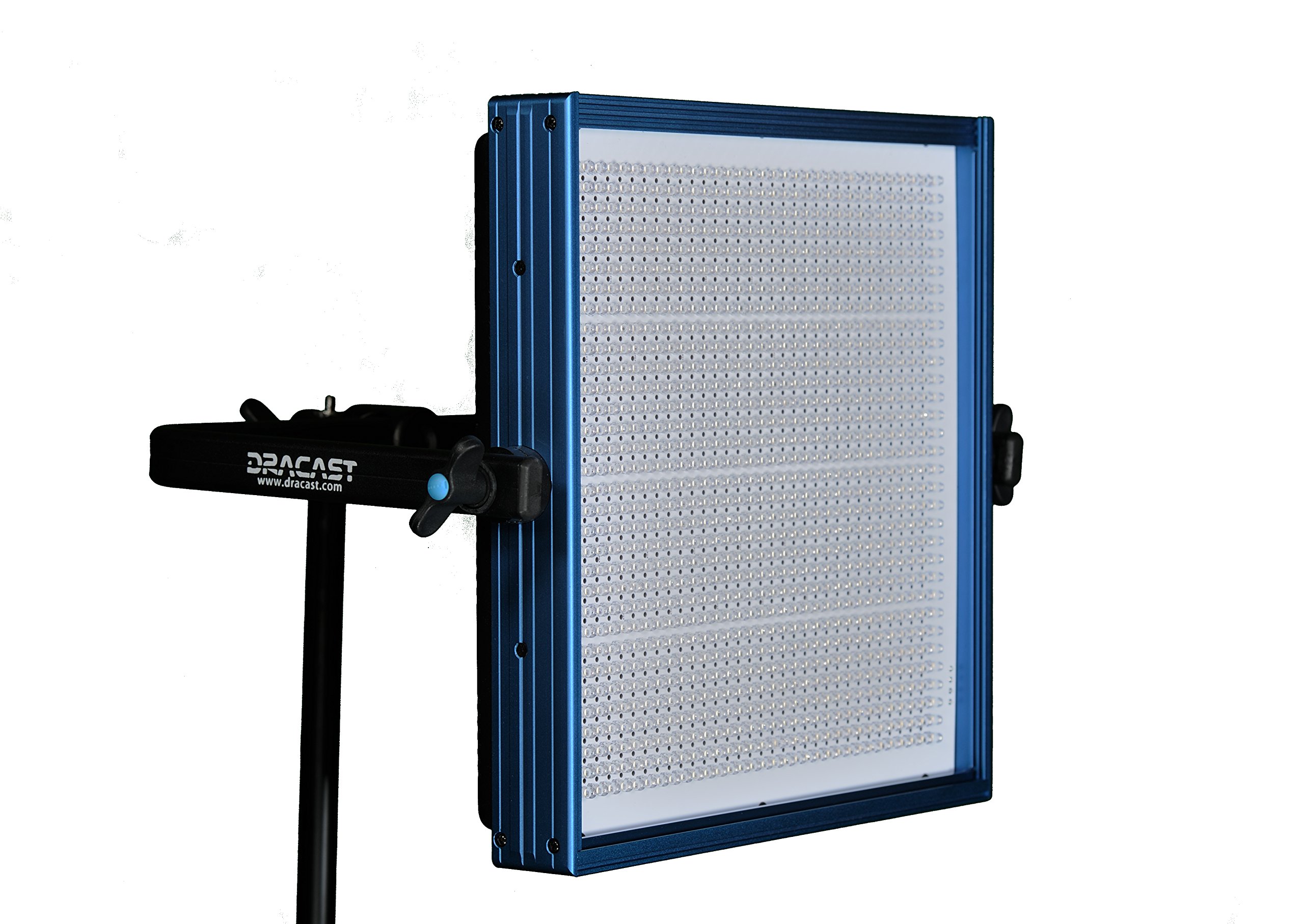 Dracast Pro Series LED1000 Bi-Color LED Video Light Panel with Gold Mount Battery Plate - Professional Studio Lighting for Photography, Videography & Live Streaming