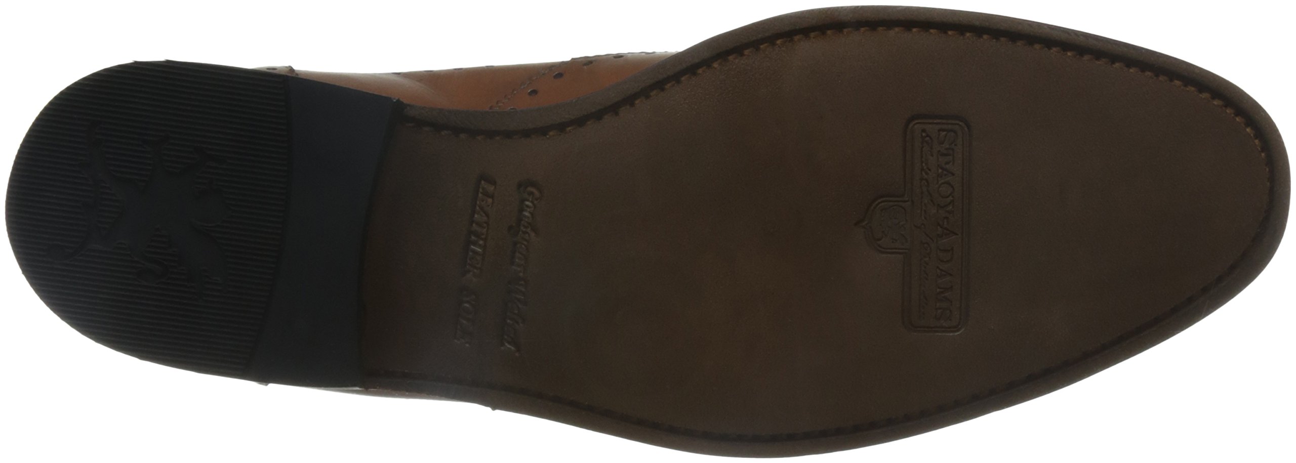 STACY ADAMS Men's Monk Strap Wingtip Dress Shoes - Classic Formal & Business Oxfords for Weddings, Office & Special Occasions