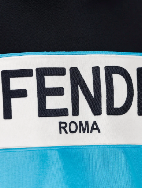 Fendi Men's Cotton Multicolor Hooded Sweatshirt - FAF661AN5W F1KRV | Casual Streetwear & Luxury Fashion for Everyday Wear