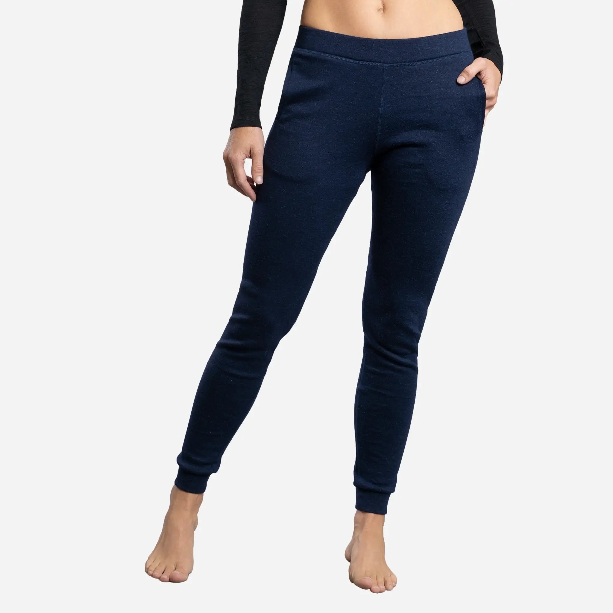 Women's Alpaca Wool Sweatpants - 420 Midweight Fleece Joggers for Winter, Soft & Warm Lounge Pants for Women, Cozy Casual Wear at Home & Outdoor Activities
