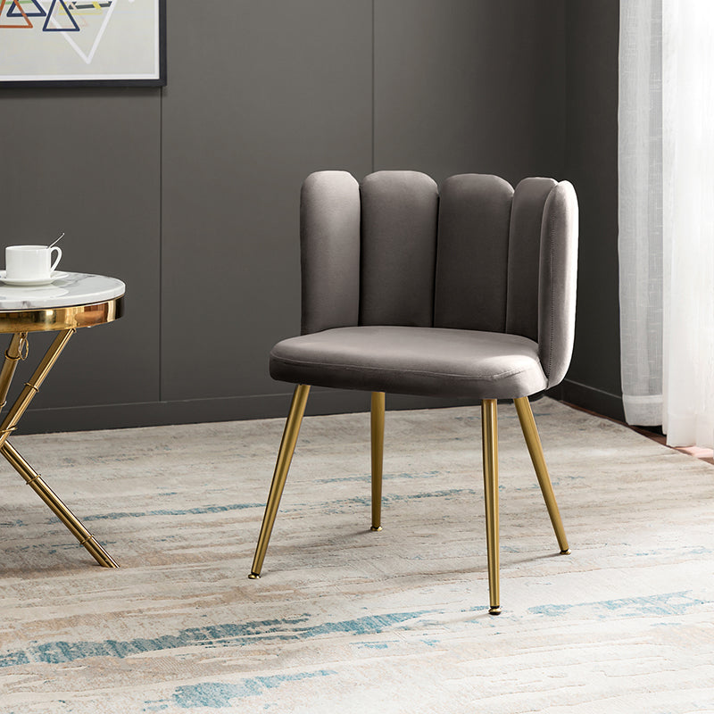 Elodia Side Chair - Modern Accent Chair for Dining Room, Living Room & Office - Sturdy Wooden Frame with Upholstered Seat - Perfect for Home Decor & Small Spaces