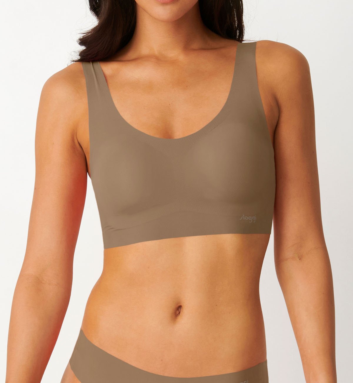 SLOGGI Zero Feel Bra Top - Seamless Comfort for Everyday Wear - Perfect for Yoga, Workouts & Lounge