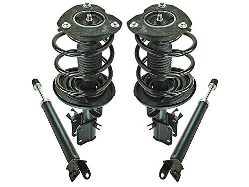 Premium Front & Rear Shock Strut & Coil Spring Kit - 4 Piece Set for 2009-2014 Nissan Maxima | Enhanced Ride Comfort & Stability | Perfect for Daily Commuting & Road Trips