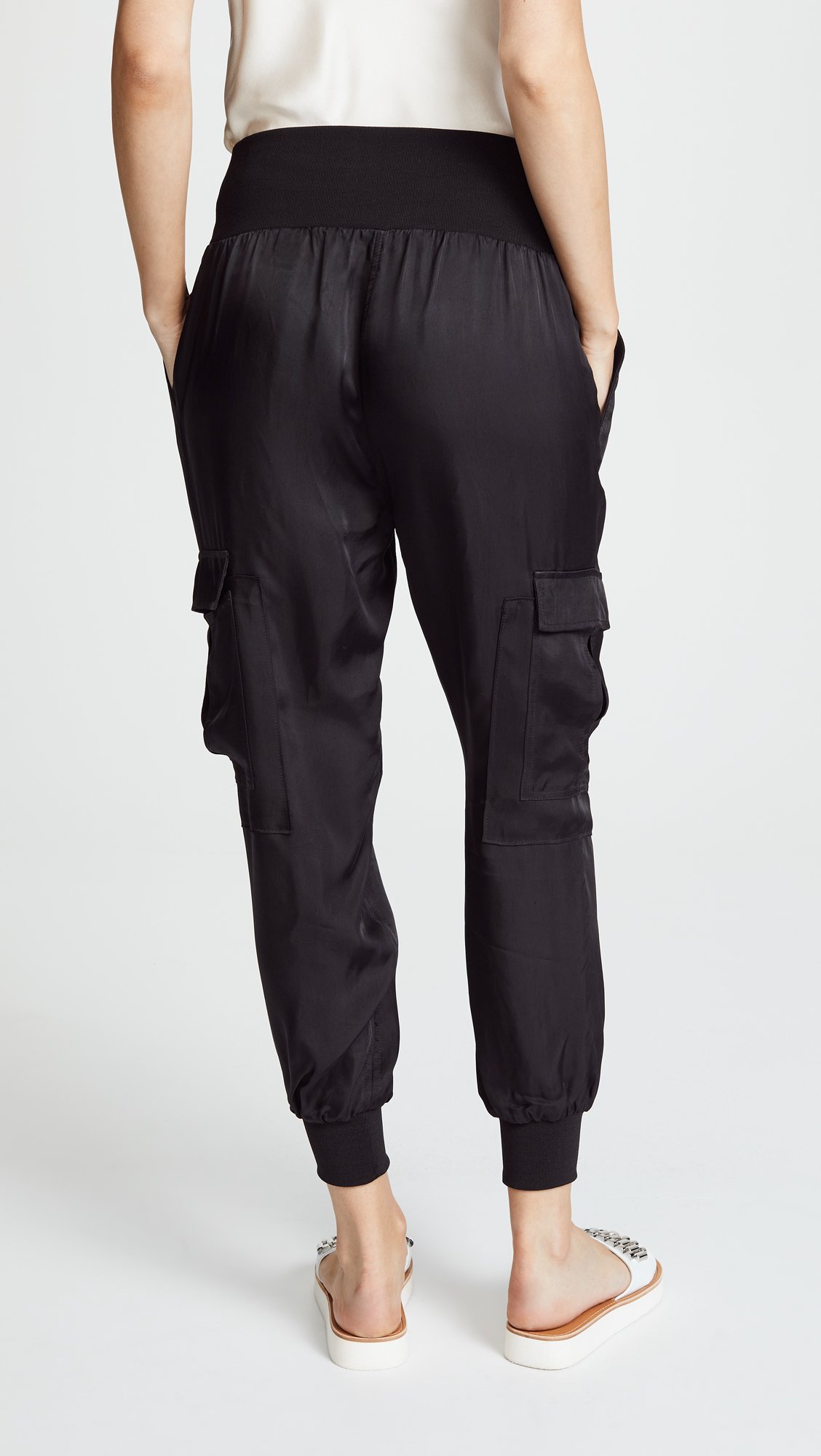 Cinq a Sept Women's Tous Les Jours Giles Pants - High Waisted Wide Leg Trousers for Work, Office & Casual Outfits | Comfortable Stretch Fabric for Everyday Wear