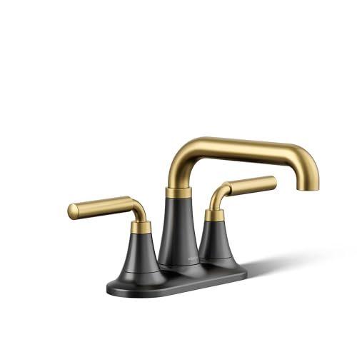 Matte Black Moderne Brass