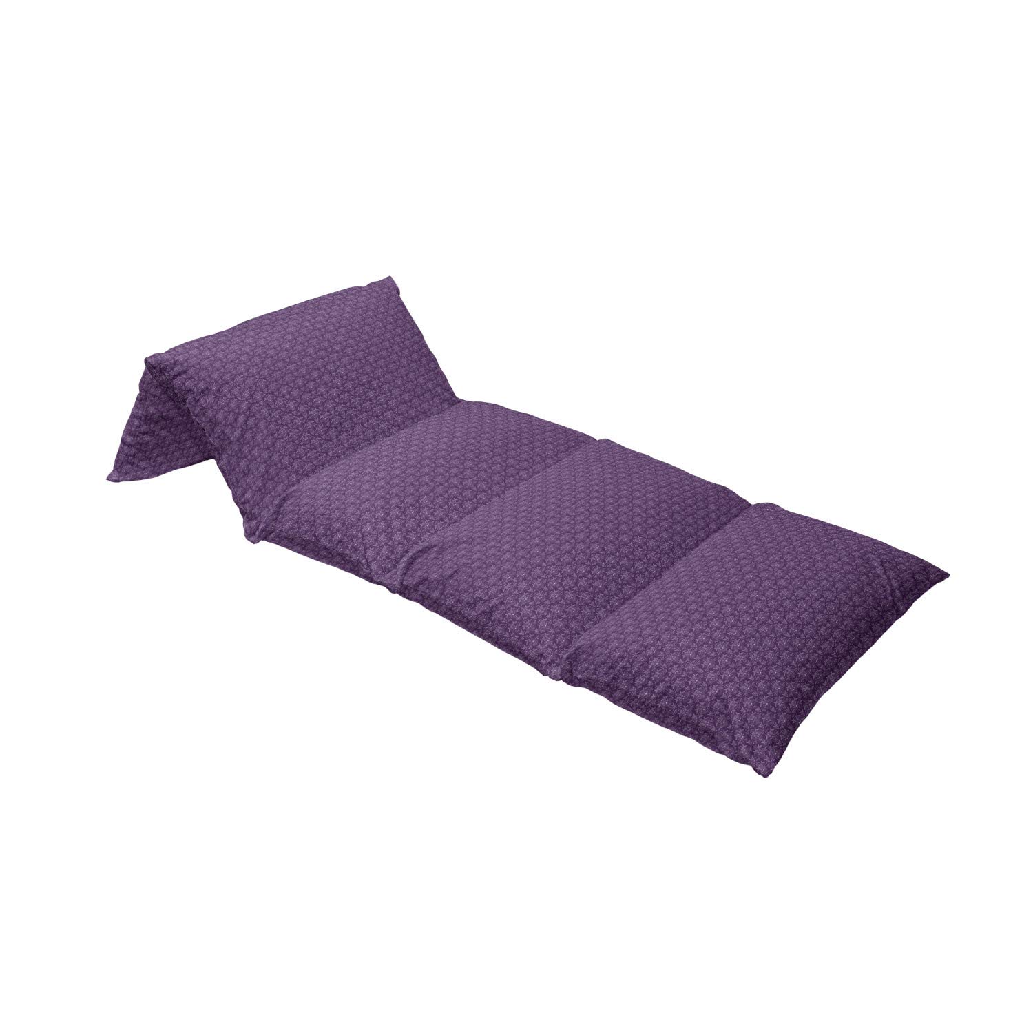 Ambesonne Purple Lilac Eggplant Floor Pillow Cover - 88