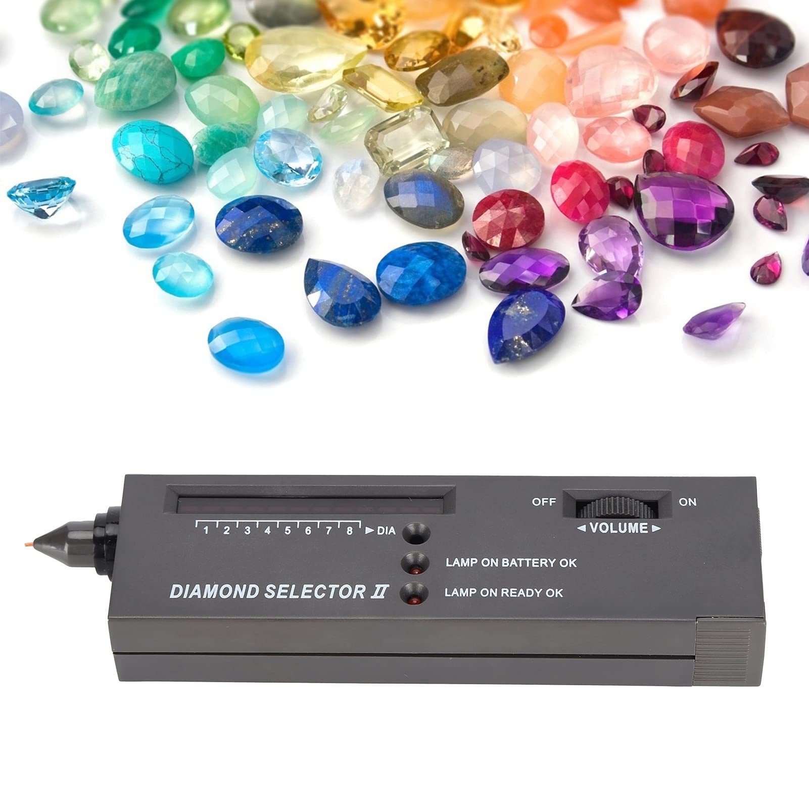 Gemstone & Jewelry Tester - Voice Command Authenticity Detector for Diamonds, Jade & Precious Stones | Perfect for Jewelers, Pawn Shops & Gem Collectors
