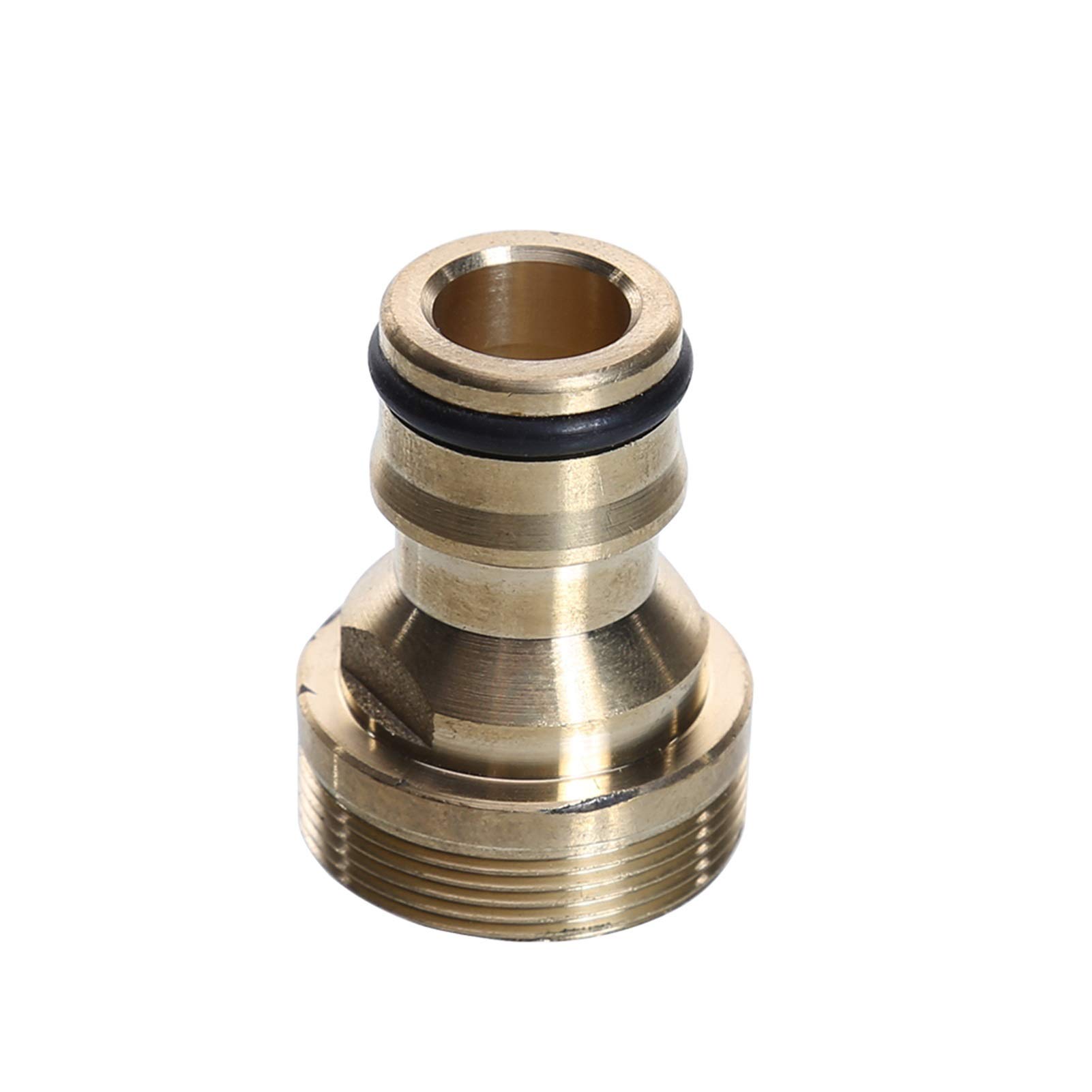 **Zkenyao Universal Brass Connector Mixer Hose Adaptor - Pipe Joiner Fitting for Kitchen Faucet Tap, Easy to Install - Perfect for Sink, Garden & DIY Plumbing Projects**