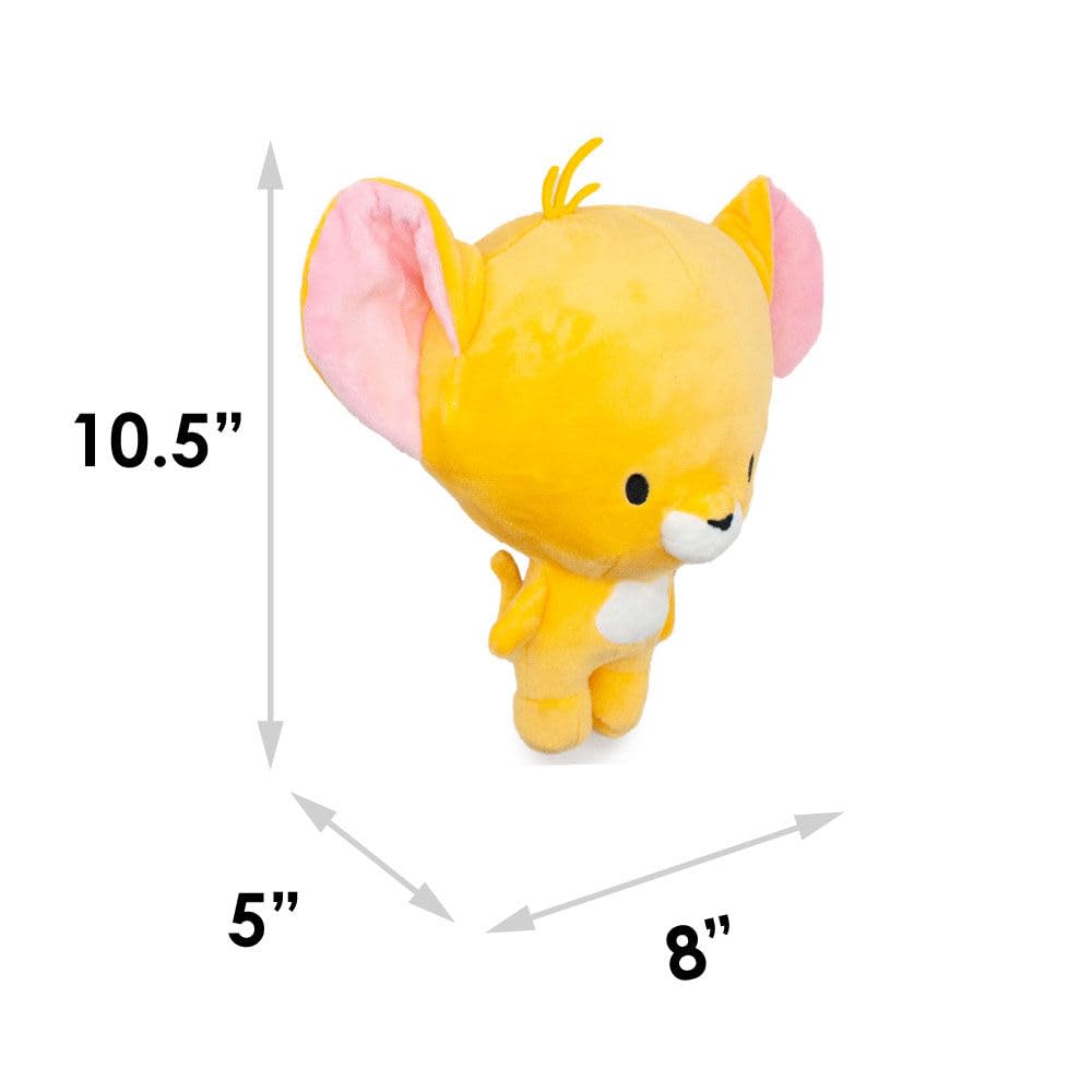 Best Squeaky Plush Dog Toy - Buckle-Down Tom & Jerry Mouse with Full Body Design | Fun Interactive Pet Chew Toy for Small & Medium Dogs | Perfect for Playtime, Training & Cuddling