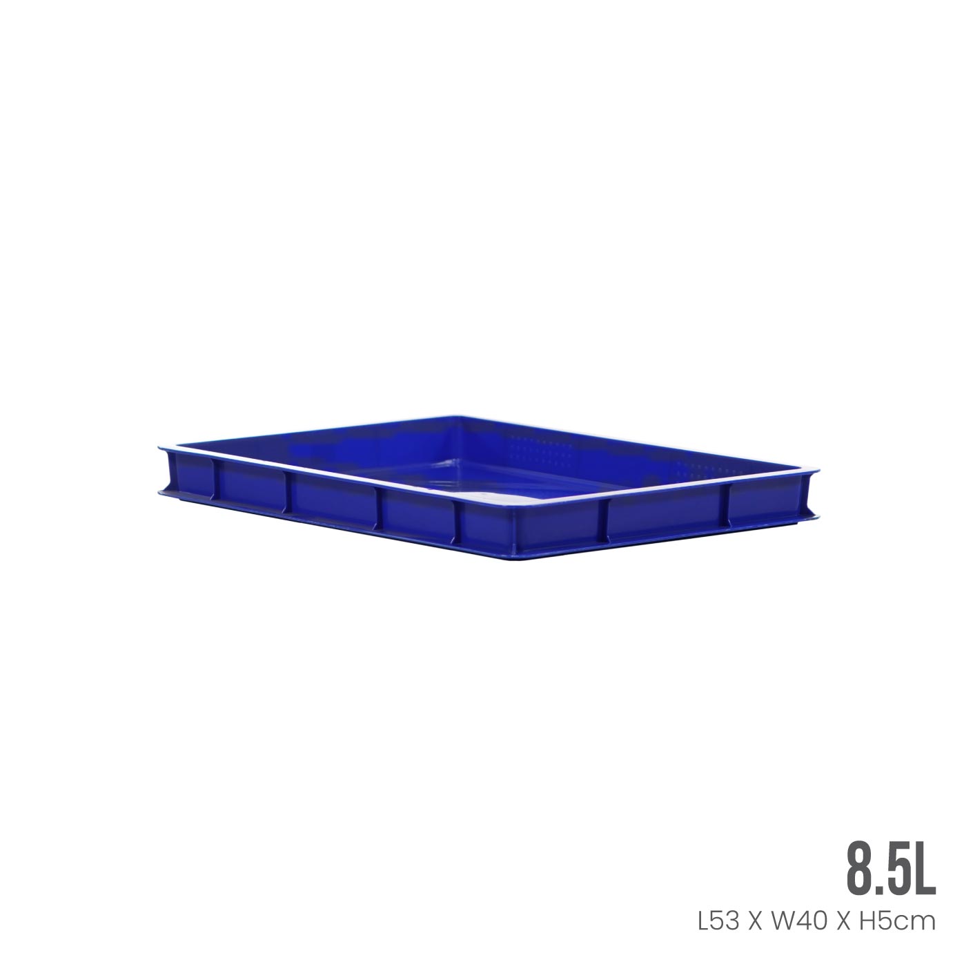 Heavy Duty Industrial Tray ID4728 - Durable Plastic Storage Organizer for Workshop, Garage & Commercial Use - Perfect for Tools, Parts & Hardware Organization