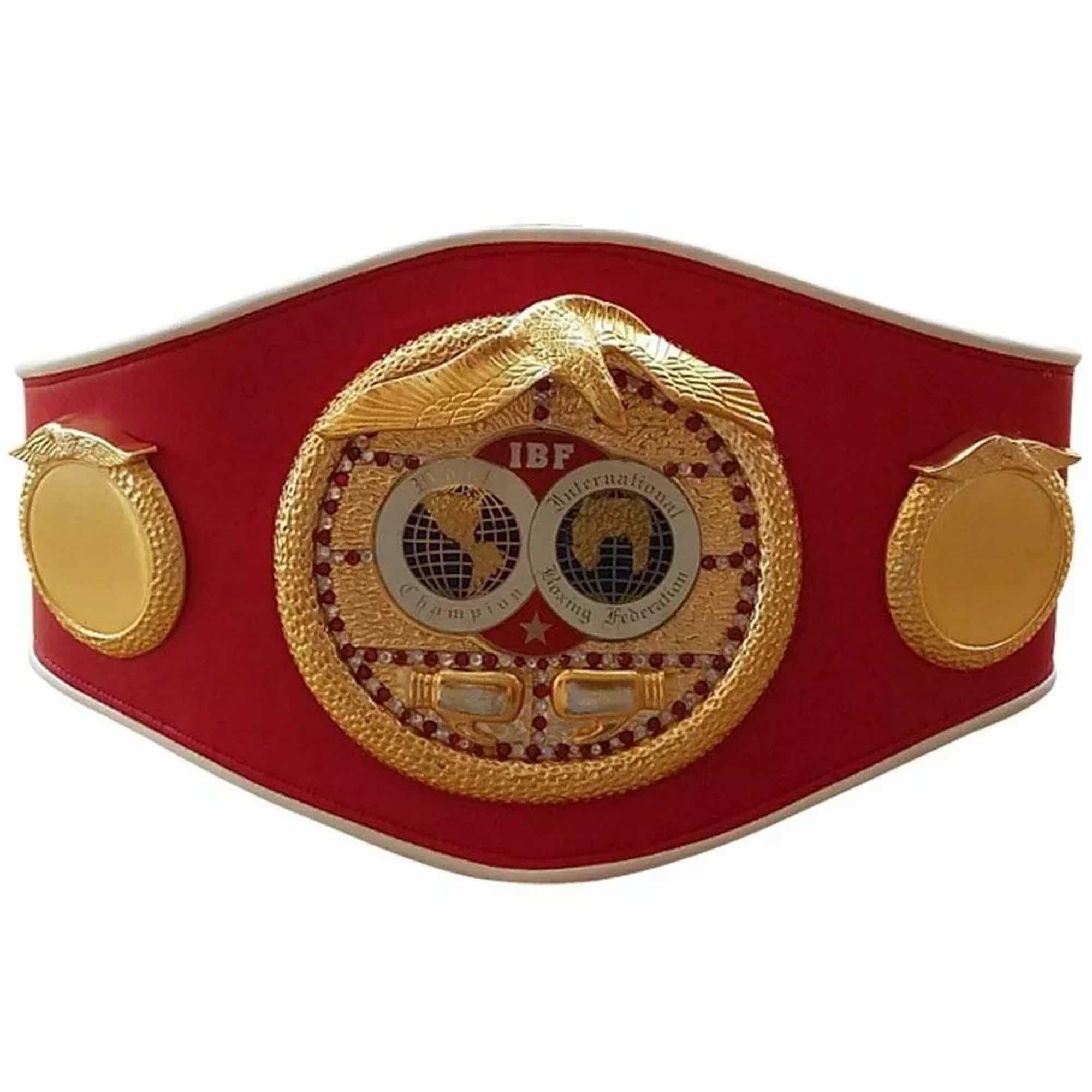 Authentic WBC WBA WBO IBF IBO Championship Boxing Belts - Size 5 for Adults - Premium Quality Replica - Perfect for Boxing Fans, Collectors, and Sports Memorabilia Display