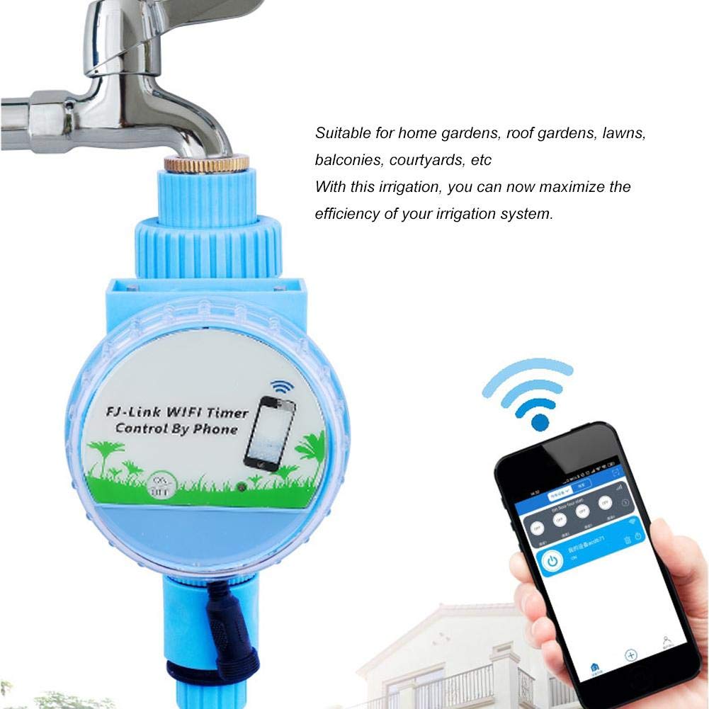 Automatic Watering Timer - Leakproof Irrigation Controller for Garden, Balcony, Lawn & Courtyard | Smart Plant Watering System for Outdoor & Indoor Plants