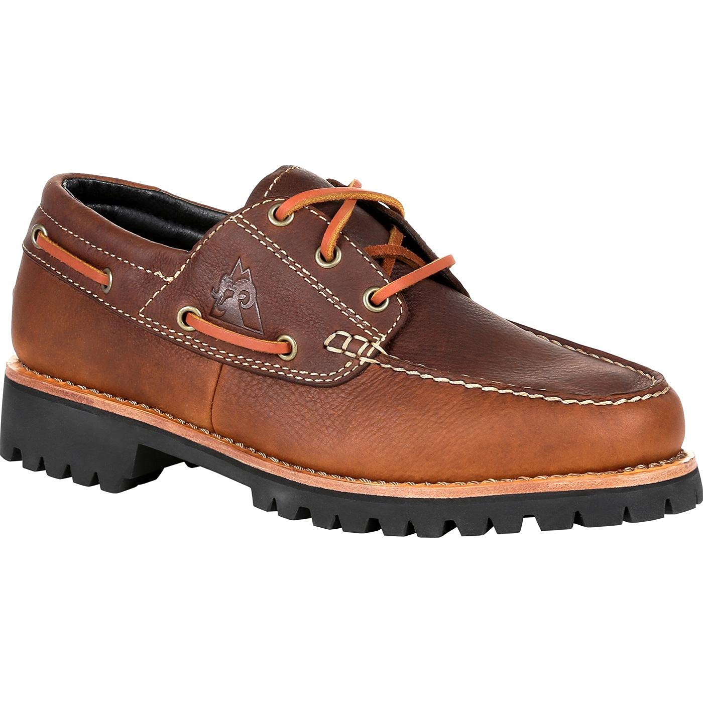 ROCKY Men's Slip-On Loafers - 32 Small Batch Casual Shoes in Brown | Comfortable & Stylish for Work, Travel & Everyday Wear