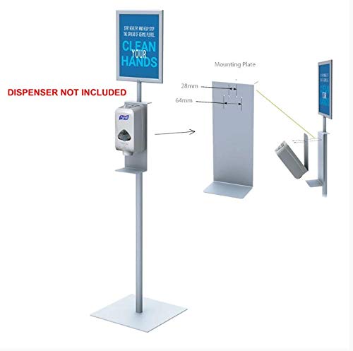 Automatic Hand Sanitizer Dispenser Stand with 8.5