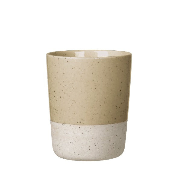 Premium Ceramic Stoneware Thermo Mug Set of 2 - Double-Wall Insulated Coffee & Tea Cups, BPA-Free, 12oz Each - Perfect for Home, Office & Travel Use