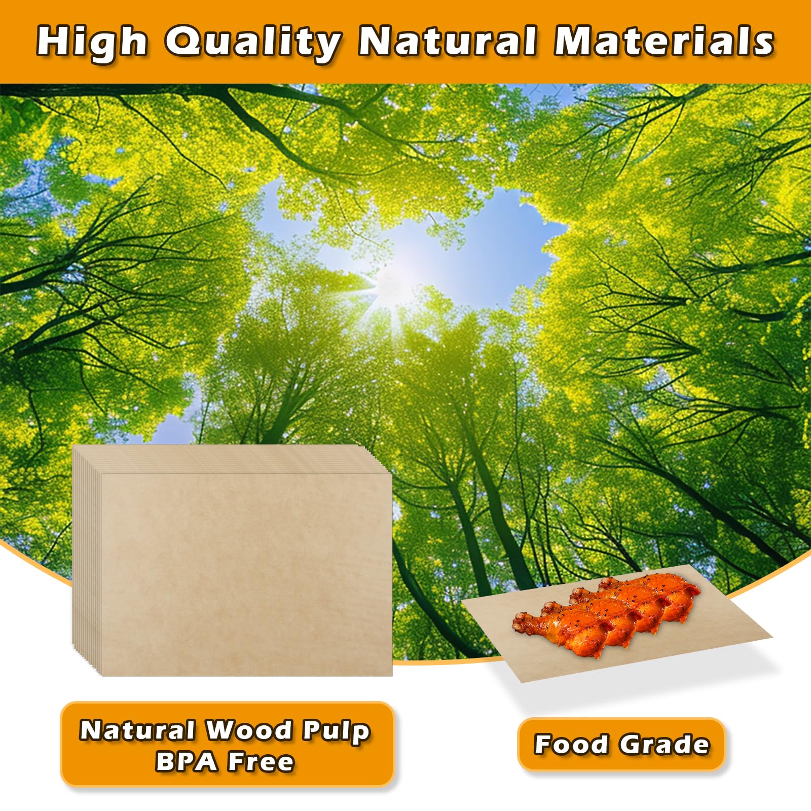 110PCS Unbleached Air Fryer Liners - 11