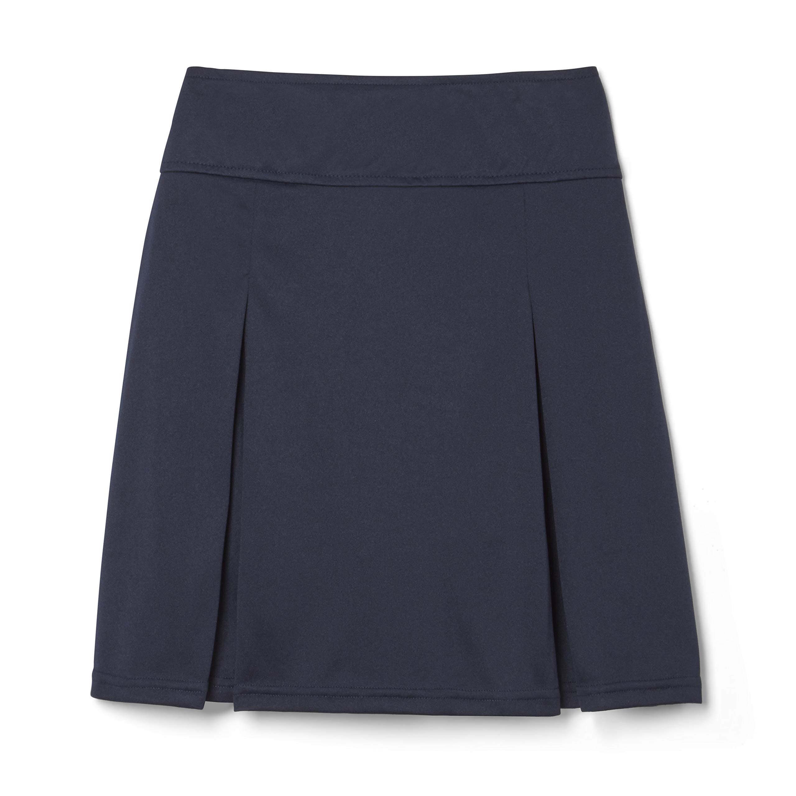 French Toast Girls' Toddler Pull-on Kick Pleat Scooter Skirt - Comfortable School Uniform Skirt for Play & Learning Activities