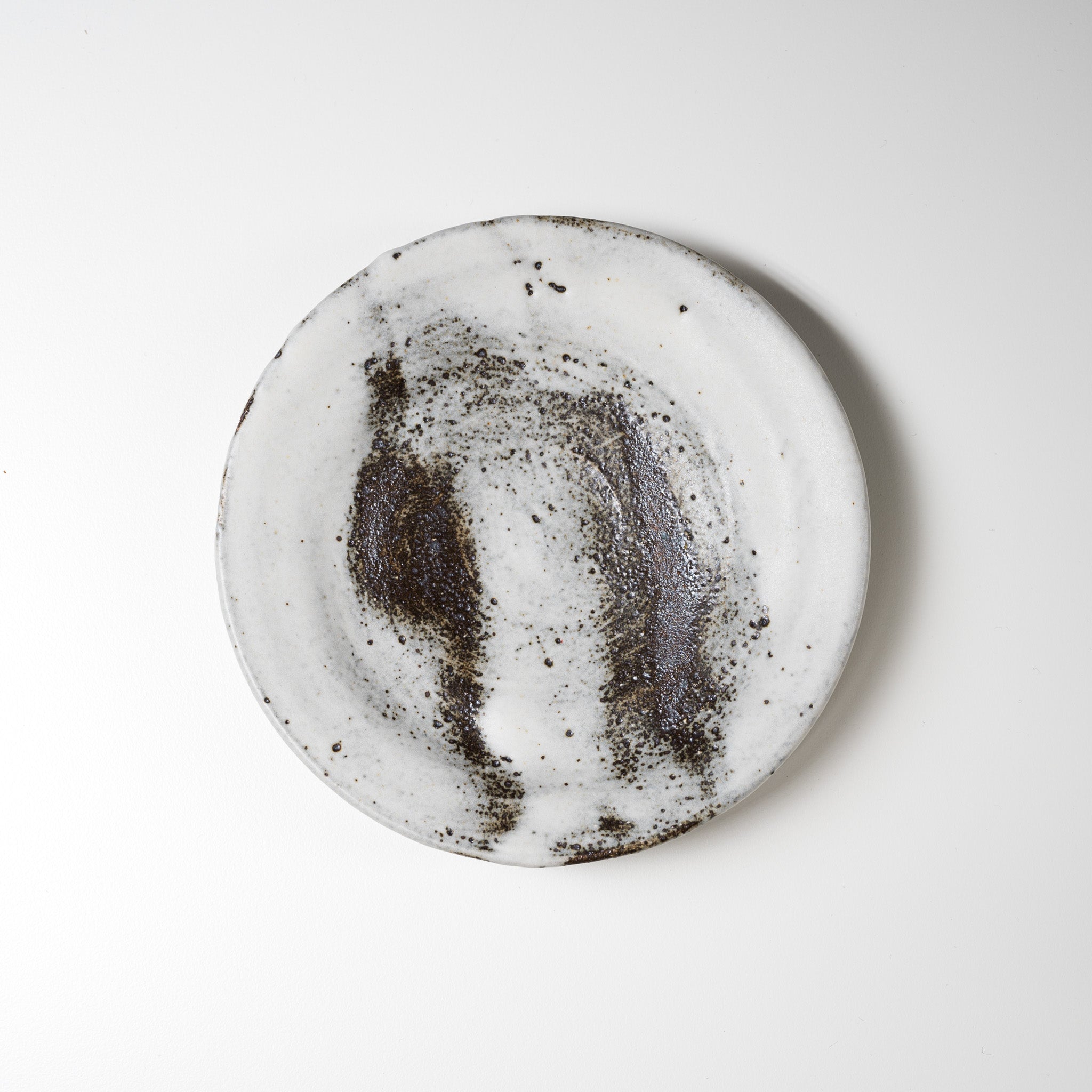 NINSHU Single Plate 13 cm - Elegant Ceramic Dish for Sushi, Desserts & Appetizers | Perfect for Japanese Dining, Tea Parties & Home Decor