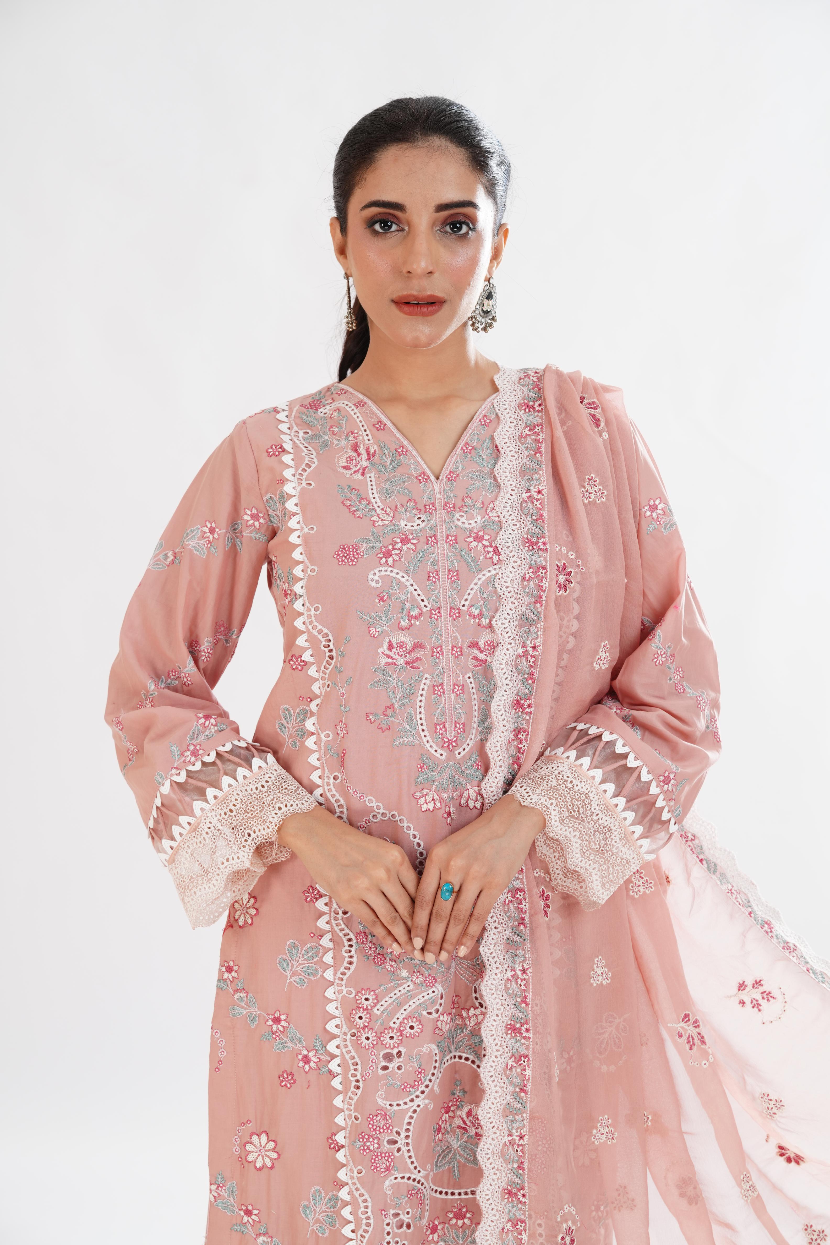 Brielle Motifz Premium Stitched Lawn Fabric - Soft & Durable for Summer Dresses, Skirts & Home Decor