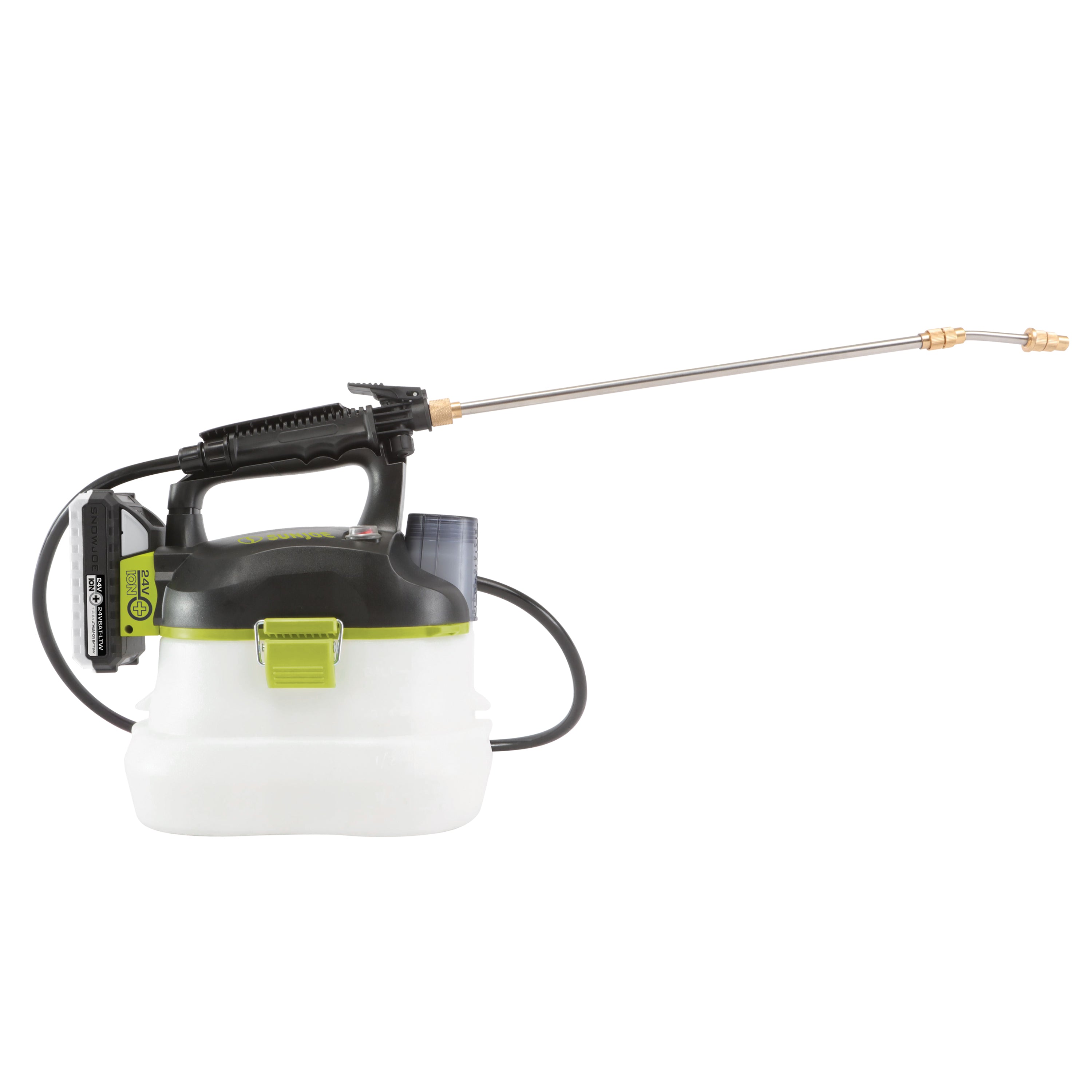 Sun Joe SPRAY BDL 24V Electric Chemical Sprayer Starter Kit with 1 Gallon Cleaner Concentrate | Multi-Purpose Garden Sprayer for Weed Control, Pest Spraying & Lawn Care | Perfect for Home, Yard & Outdoor Use