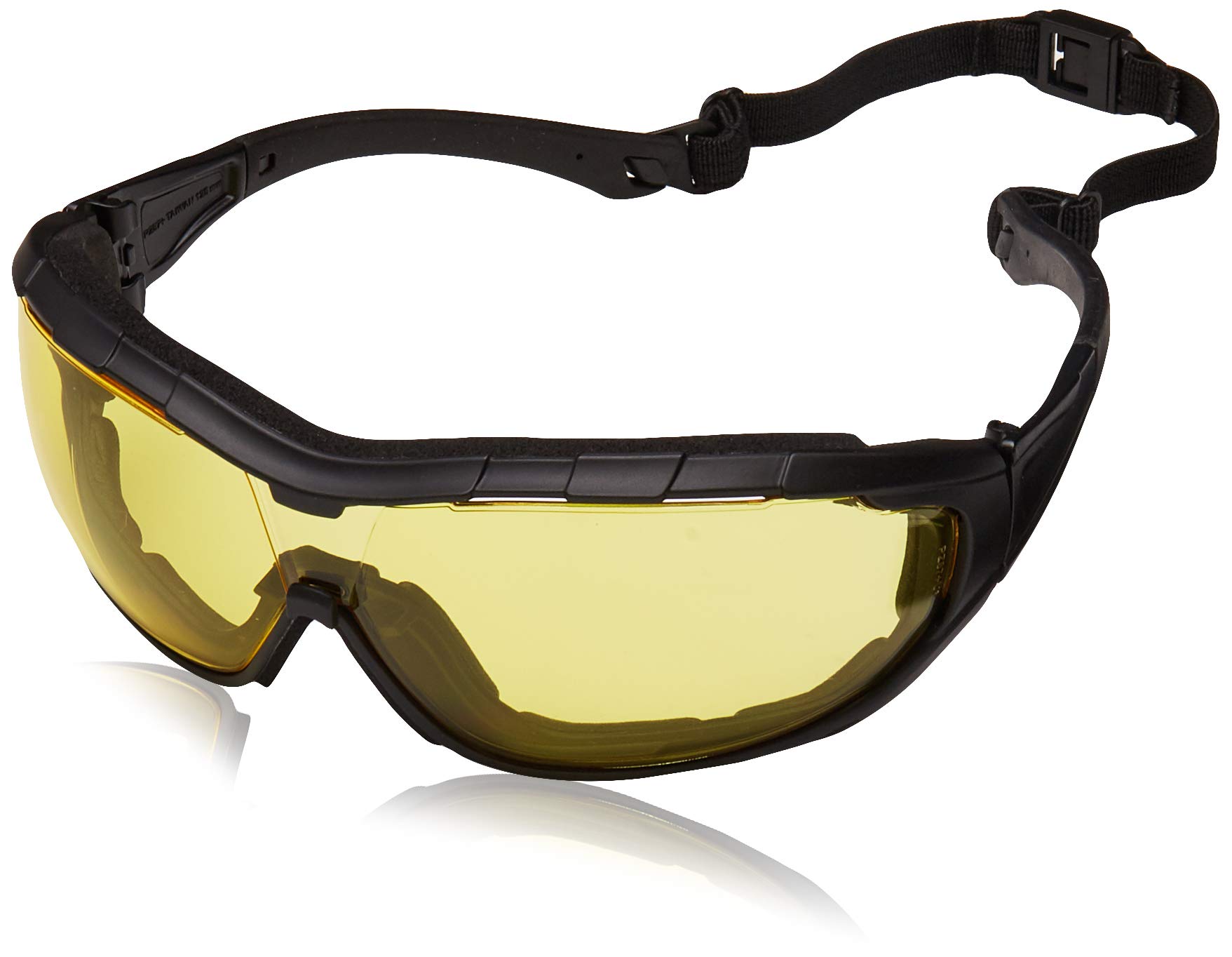 12 Pack Pyramex V3G Safety Glasses with Black Strap & Clear Anti-Fog Lens (GB8210ST) - Ideal for Construction, Woodworking, and DIY Projects