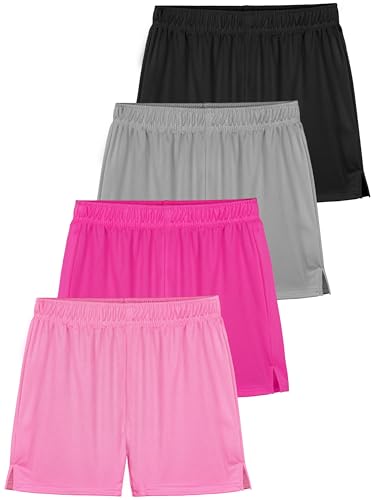 Black, Gray, Pink, Hot Pink
