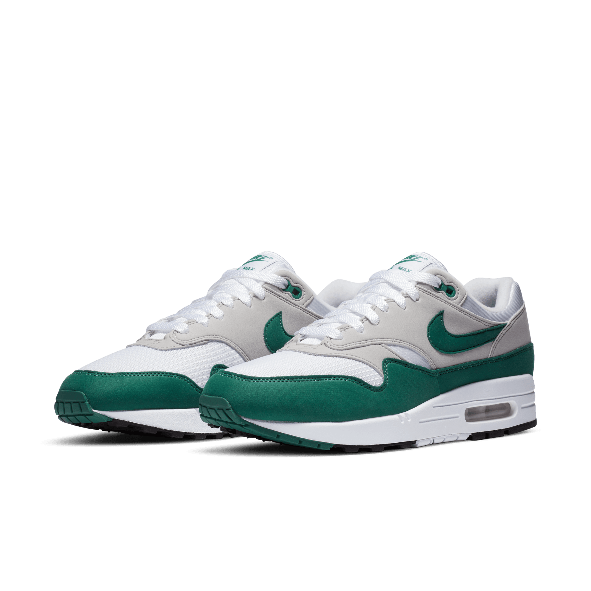 Nike Air Max 1 Evergreen Aura Running Shoes for Men - Lightweight Cushioned Sneakers for Jogging, Gym & Casual Wear