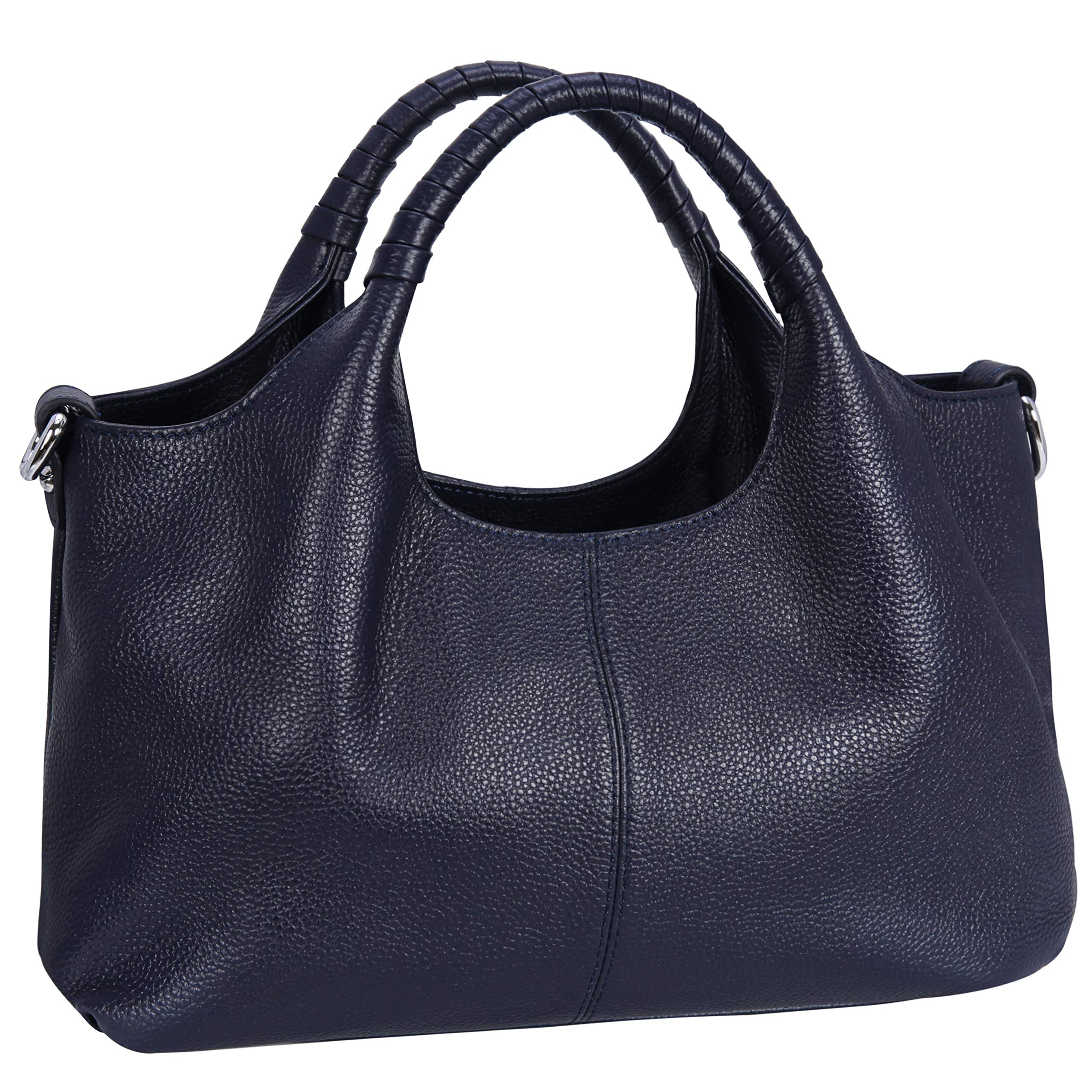 Genuine Leather Shoulder Bag for Women - Designer Crossbody Satchel Purse & Hobo Tote - Perfect for Work, Travel & Everyday Use