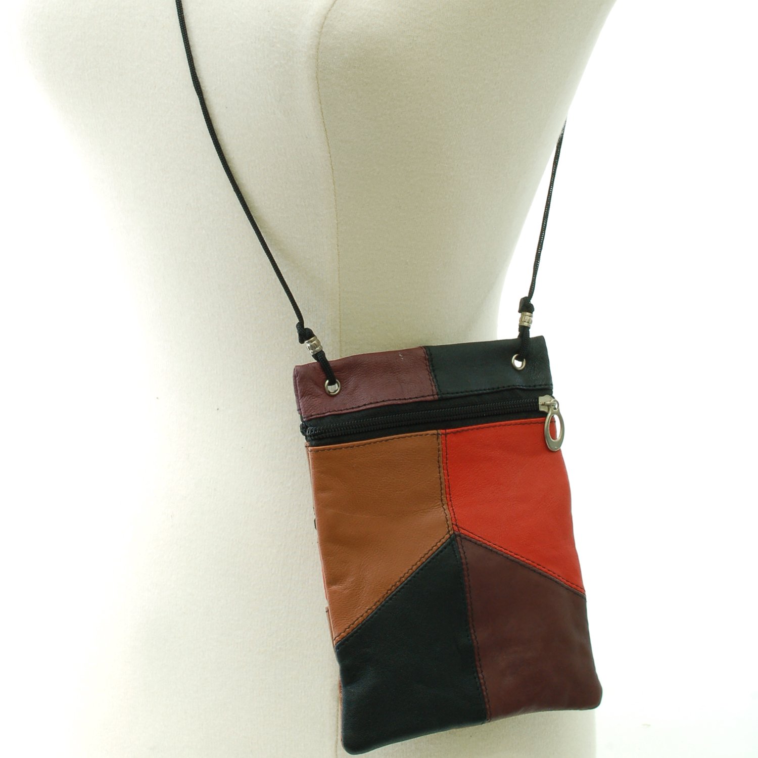 Soft Leather Purse Organizer - 4 Pocket Shoulder Bag & Travel Wallet for Women | Perfect for Daily Use, Office, Shopping & Vacation