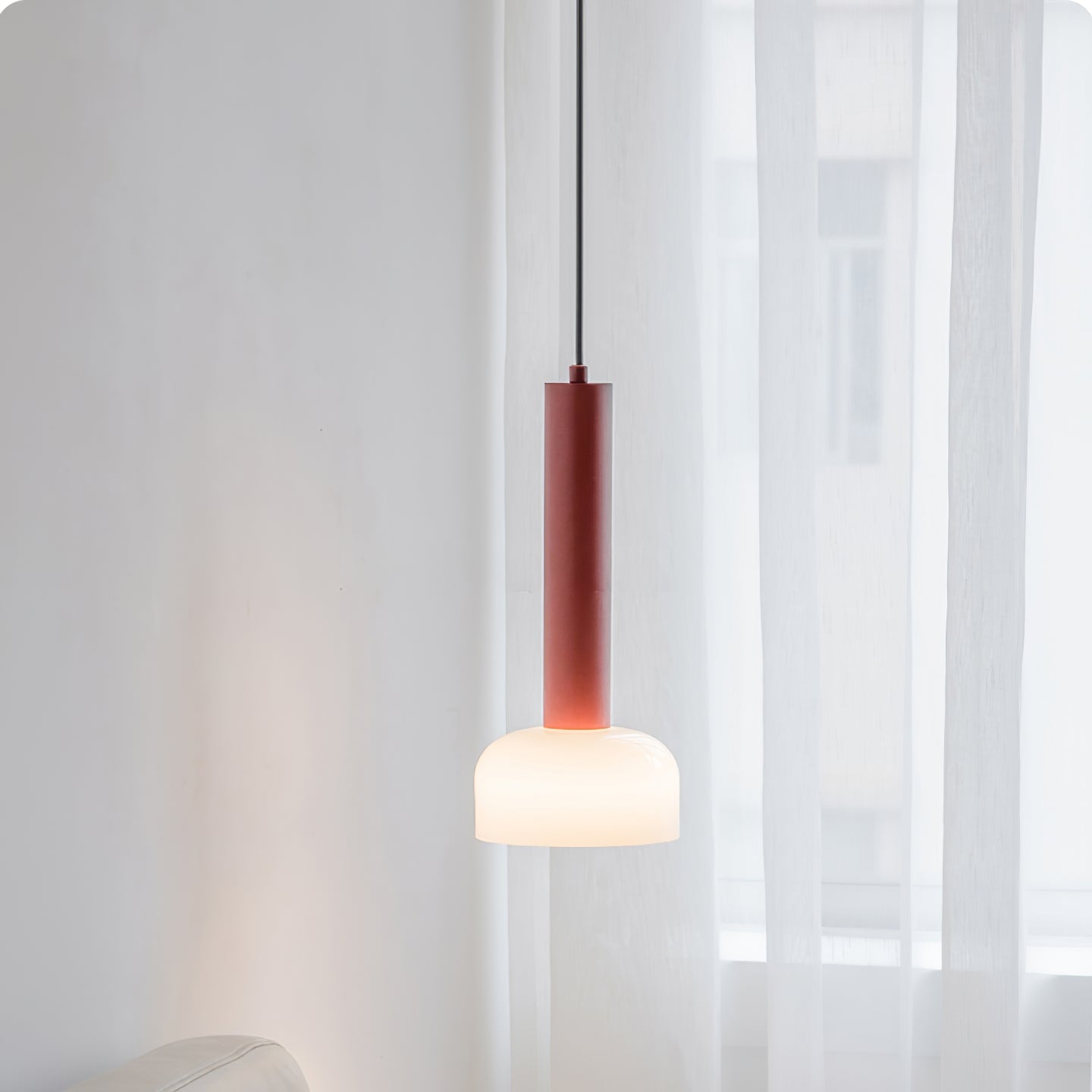 Modern Marco Pendant Light - Sleek Hanging Fixture for Kitchen Island, Dining Room & Bedroom Lighting | Dimmable LED Chandelier