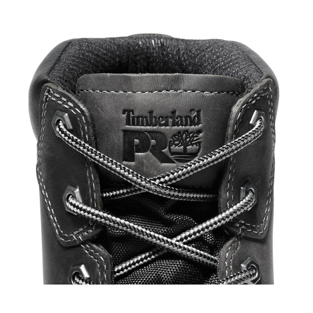 Gritstone 6 Inch Steel Toe Work Boot Black