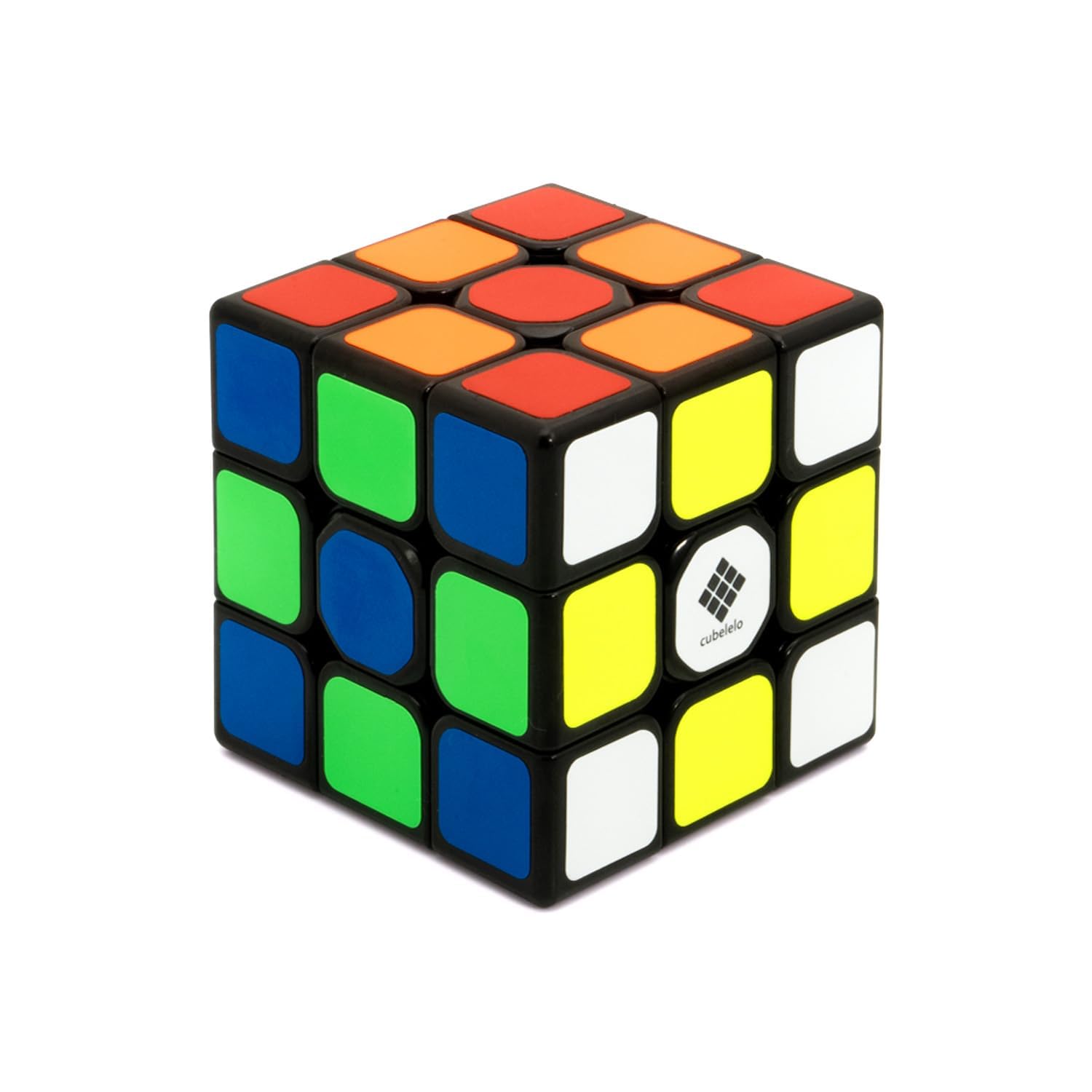 Cubelelo Drift 3x3 Black Speed Cube Set with Lubricant and Stand - Professional 3x3 Magic Cube for Adults & Kids - Smooth Fast Turning Puzzle Game for Beginners to Experts - Perfect for Competitions, Gifts & Stress Relief