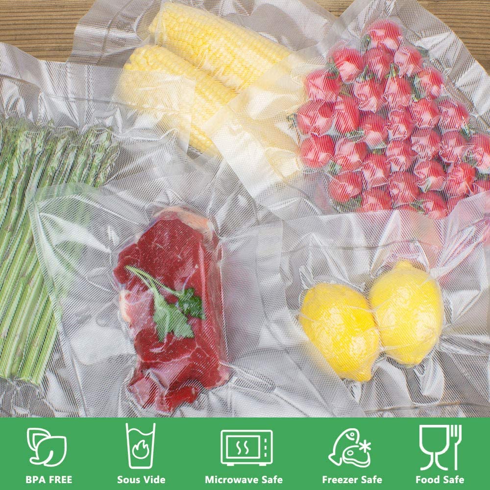 Premium Vacuum Sealer Bags Rolls - 2 Pack 11