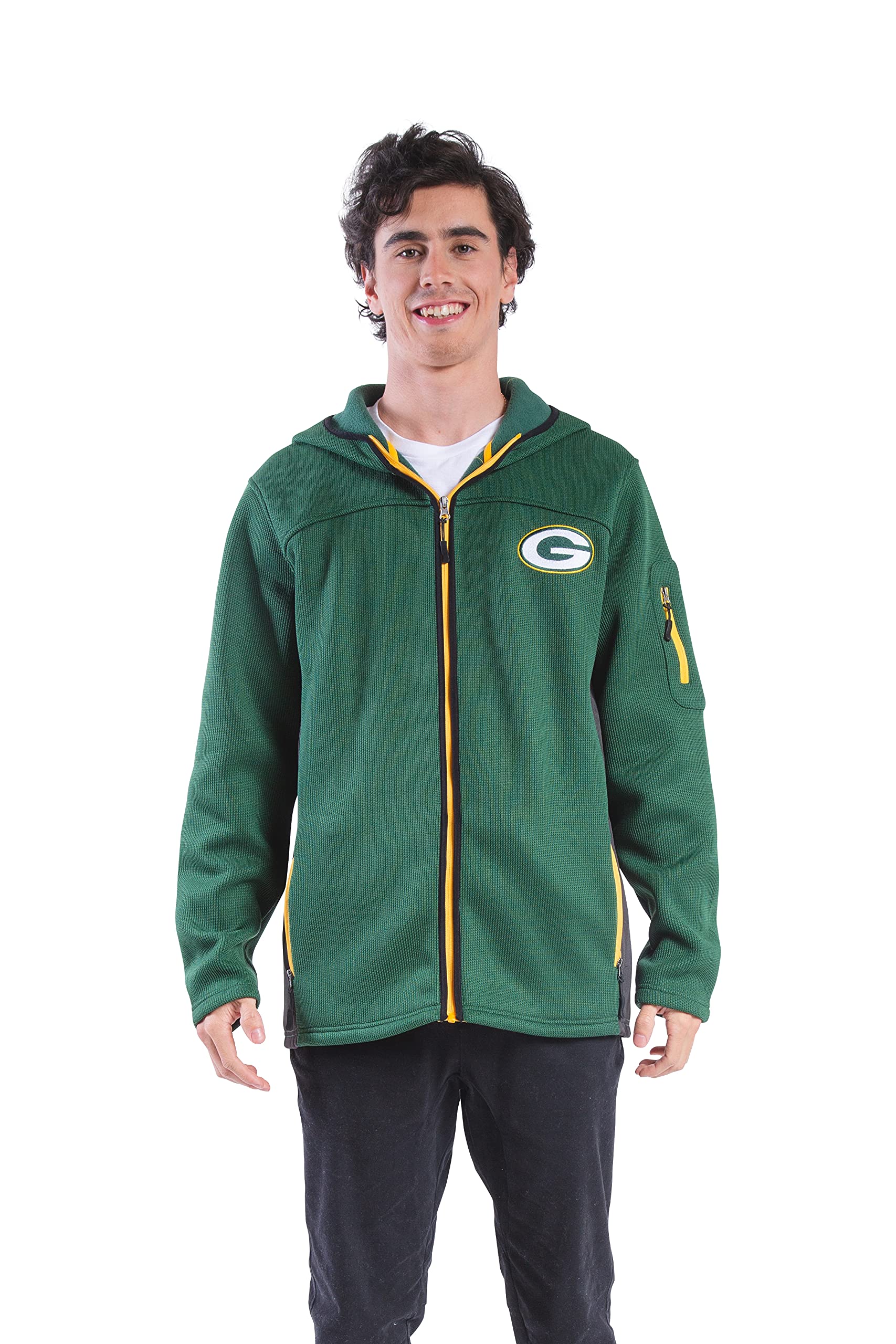 NFL Green Bay Packers Fleece Hoodie - Men's Soft Pullover for Game Day