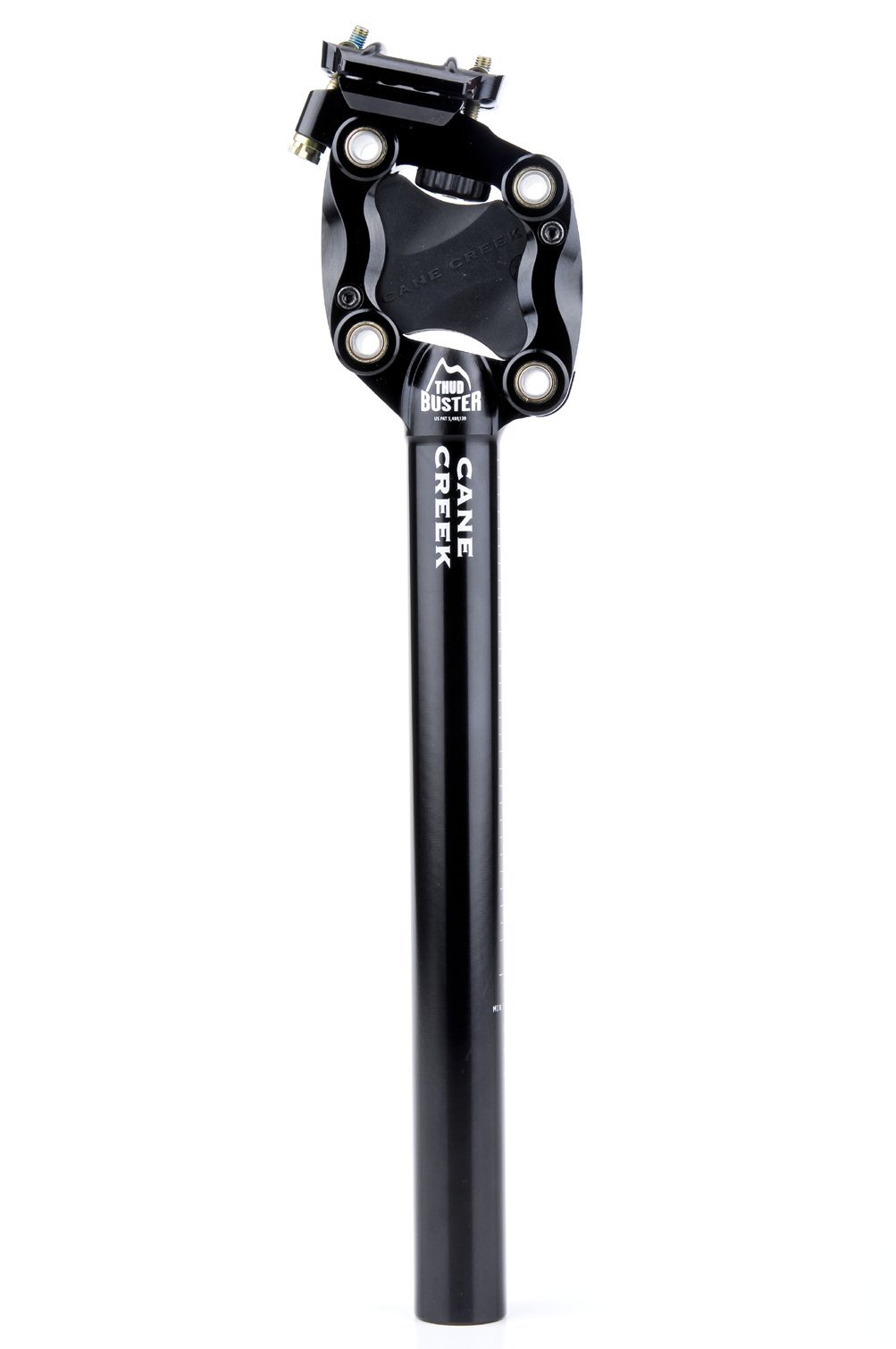 Cane Creek 3G Thudbuster Short Travel Suspension Seatpost - Black | Mountain Bike & Road Bike Comfort for Rough Terrain