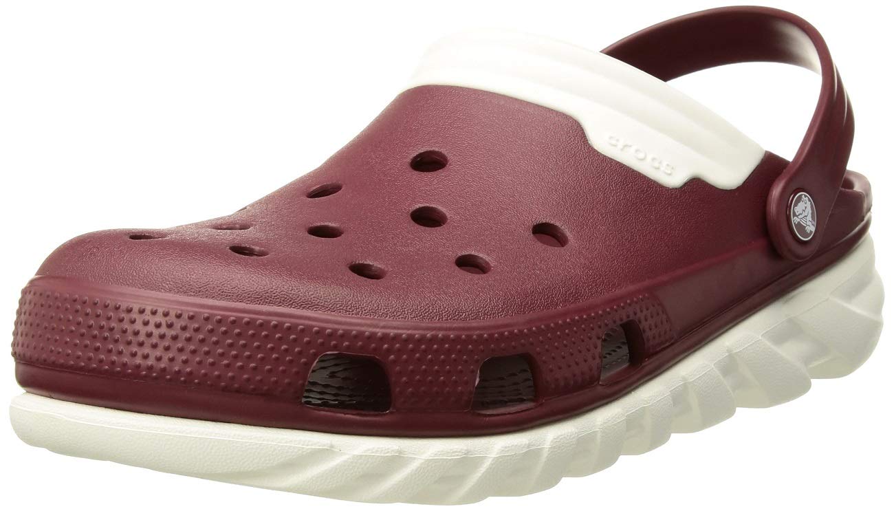 Crocs Men's & Women's Duet Max Clog - Lightweight Comfortable Slip-On Shoes for Indoor/Outdoor Wear, Garden, Beach & Casual Use