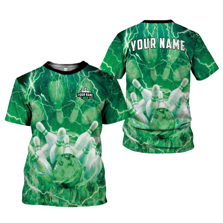 Custom Bowling Shirts for Men & Women - Personalized Unisex Bowling Jerseys - Team & League Apparel - Perfect for Bowling Tournaments, Parties & Casual Wear