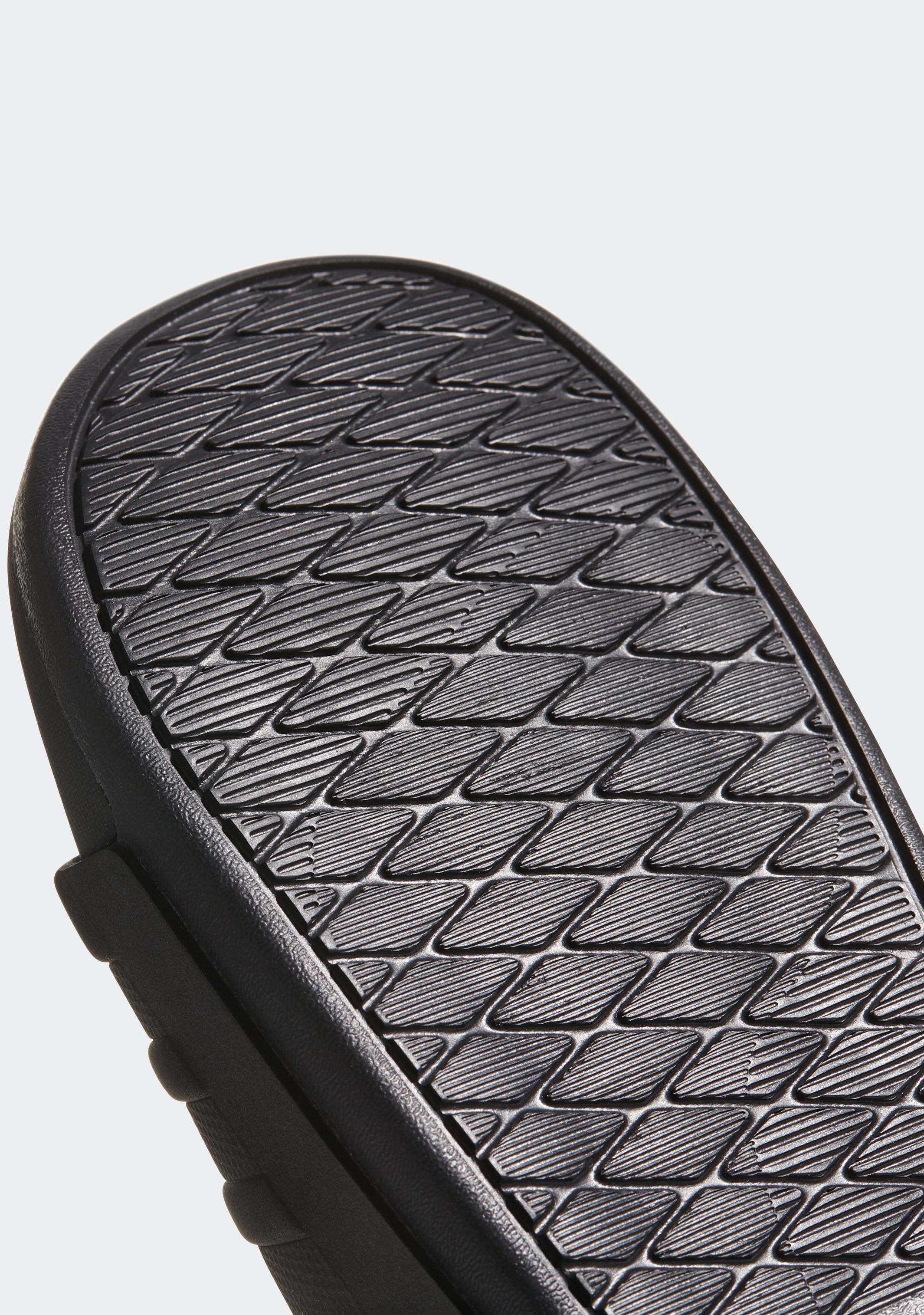 Adidas Men's Adilette Cloudfoam Plus Mono Slide Sandals - Ultra Comfortable Slides for Men with Cloudfoam Cushioning - Perfect for Pool, Beach, Gym & Indoor Use