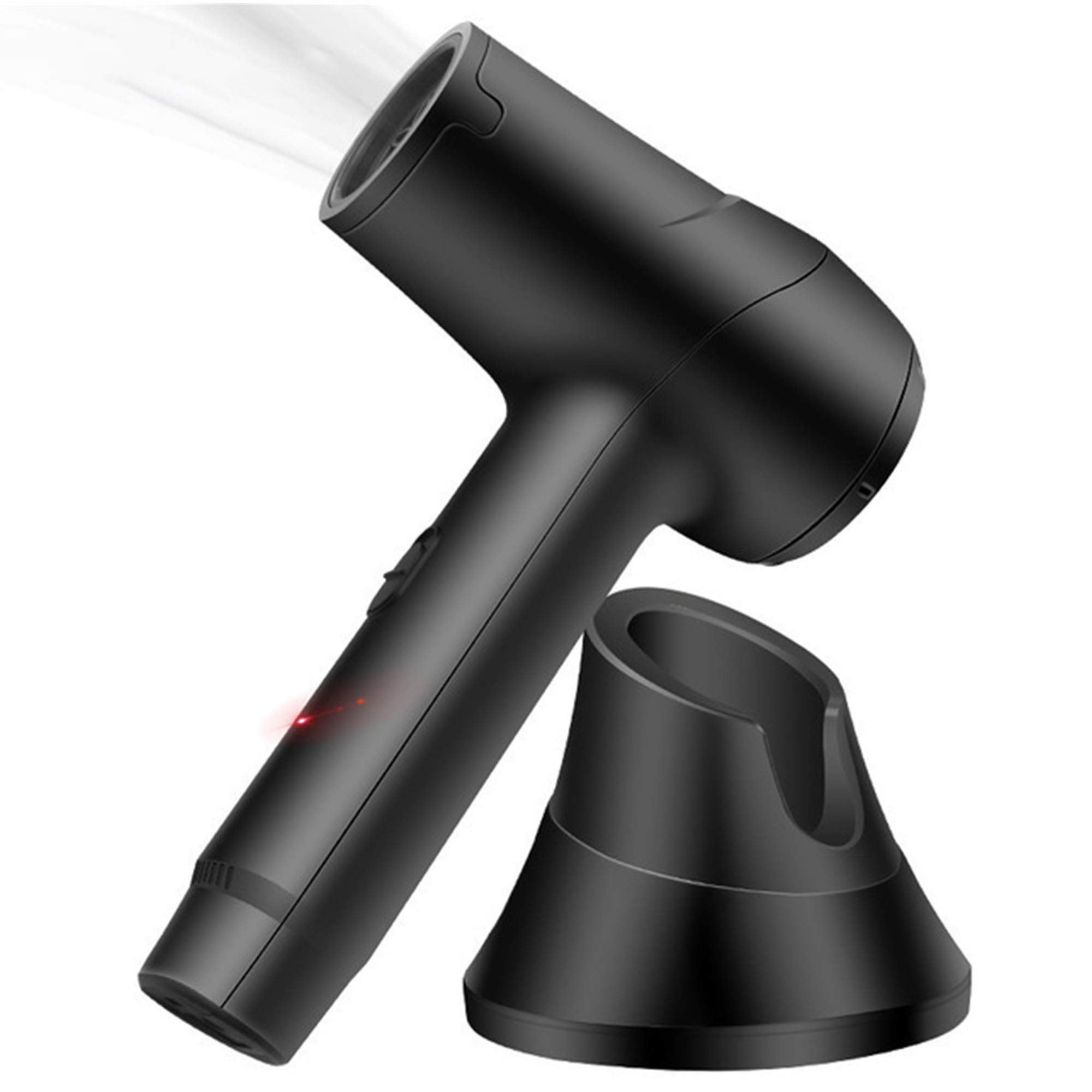 Portable Cordless Hair Dryer - Rechargeable Blow Dryer with Hot & Cold Air Settings & Diffuser Attachment | Wireless Hair Styling for Travel, Home Use & Salon Professionals