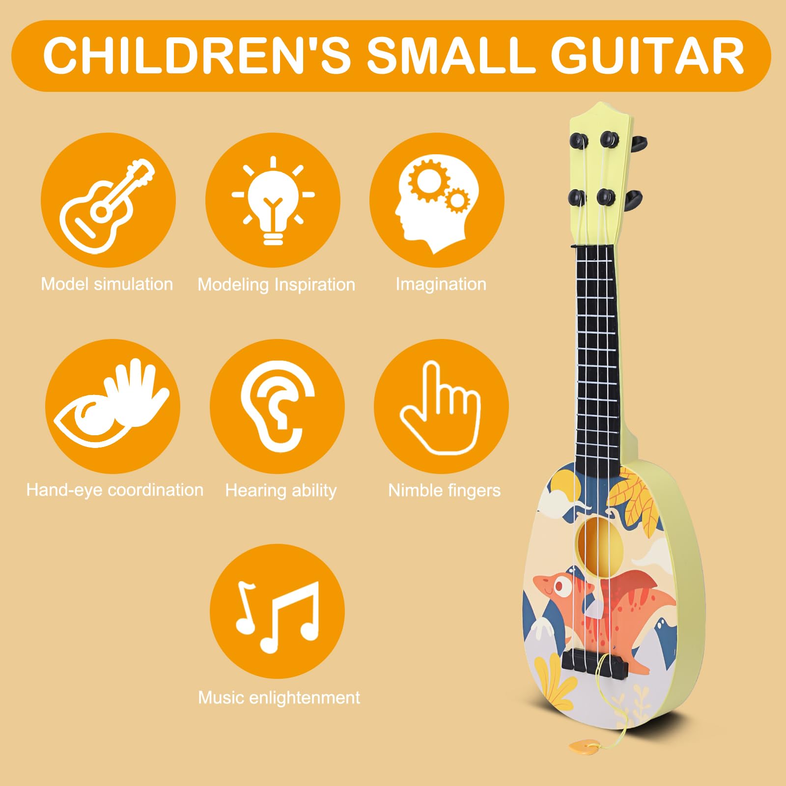 YOLOPLUS Kids Ukulele Toy - 17