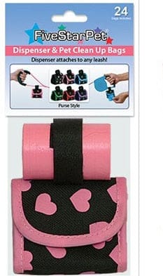 Heart-Shaped Purse Trash Bag Dispenser - Portable & Stylish Waste Bag Holder for Cars, Home, Office, and Travel