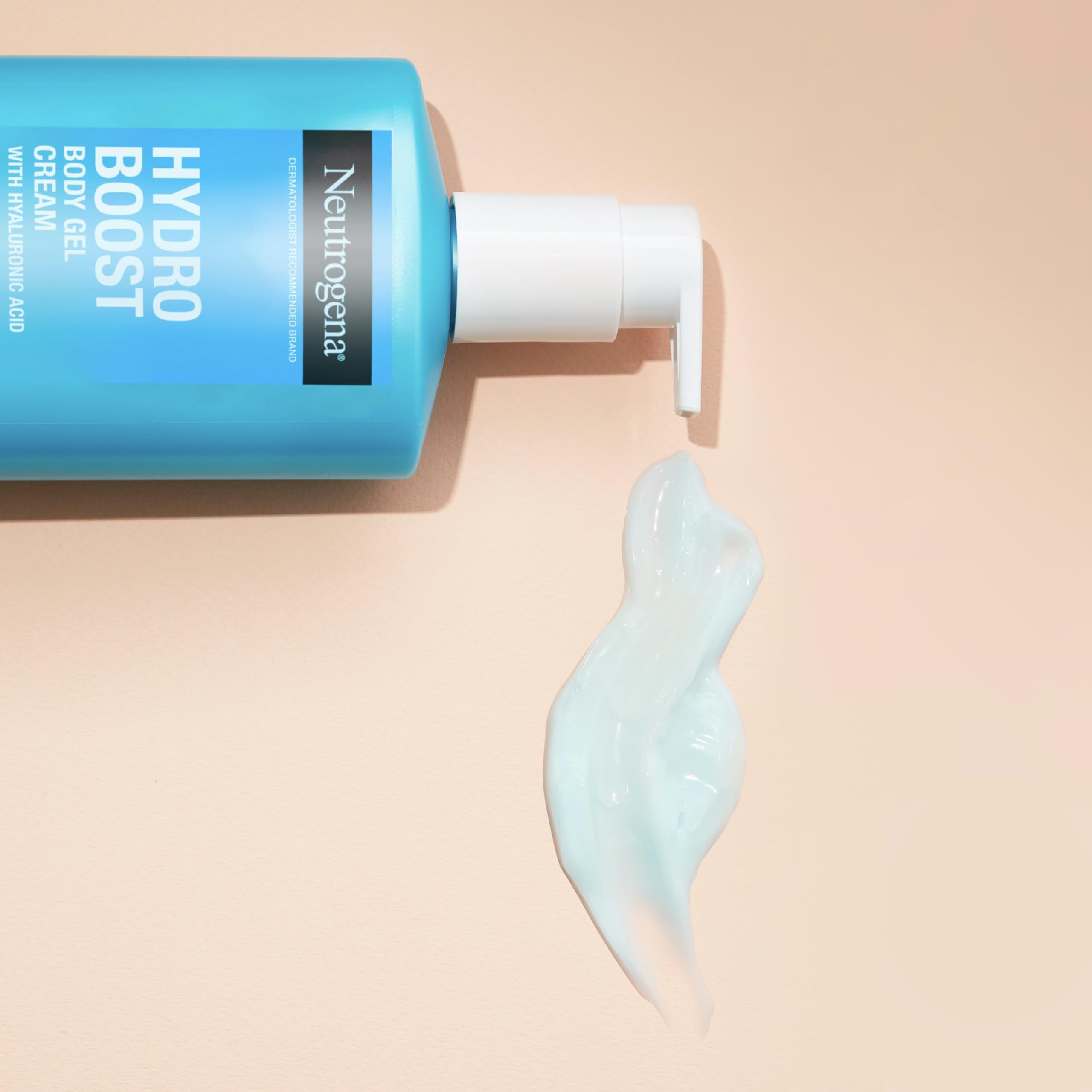 Neutrogena Hydro Boost Body Gel Cream - Hydrating Hyaluronic Acid Lotion for Normal to Dry Skin | Lightweight Moisturizer 16 oz (2 Pack) | Perfect for Daily Hydration & Post-Shower Skincare Routine