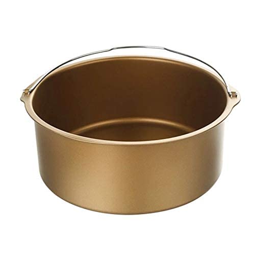 6/7/8 Inch Non-Stick Air Fryer Cake Mold - Barrel Baking Pan Tray for Oven, Frying & Roasting - Perfect for Baking Muffins, Cupcakes & Donuts (Set of 3) | Ideal for Home Baking, Party Desserts & Air Fryer Cooking