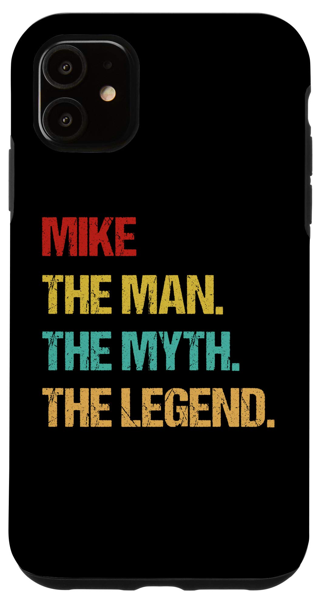 iPhone 11 Phone Case with Mike Gift Design - Durable Protective Cover for iPhone 11 - Perfect for Daily Use, Travel & Gifting
