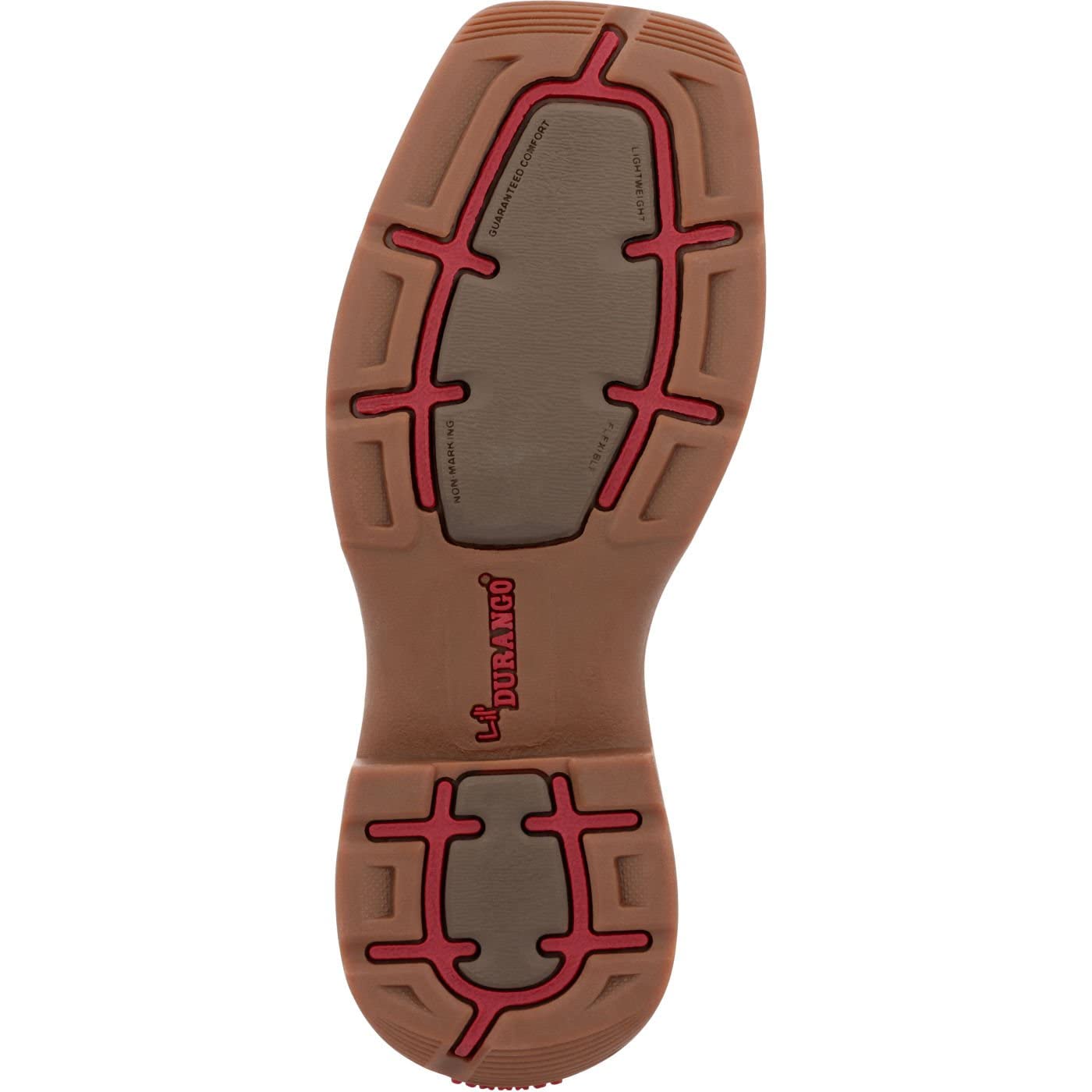 DURANGO Boys DBT0240Y Western Boots - Brown & Tan Cowboy Boots for Kids Size 6.5 Big Kid - Perfect for Rodeo, Horseback Riding & Outdoor Adventures